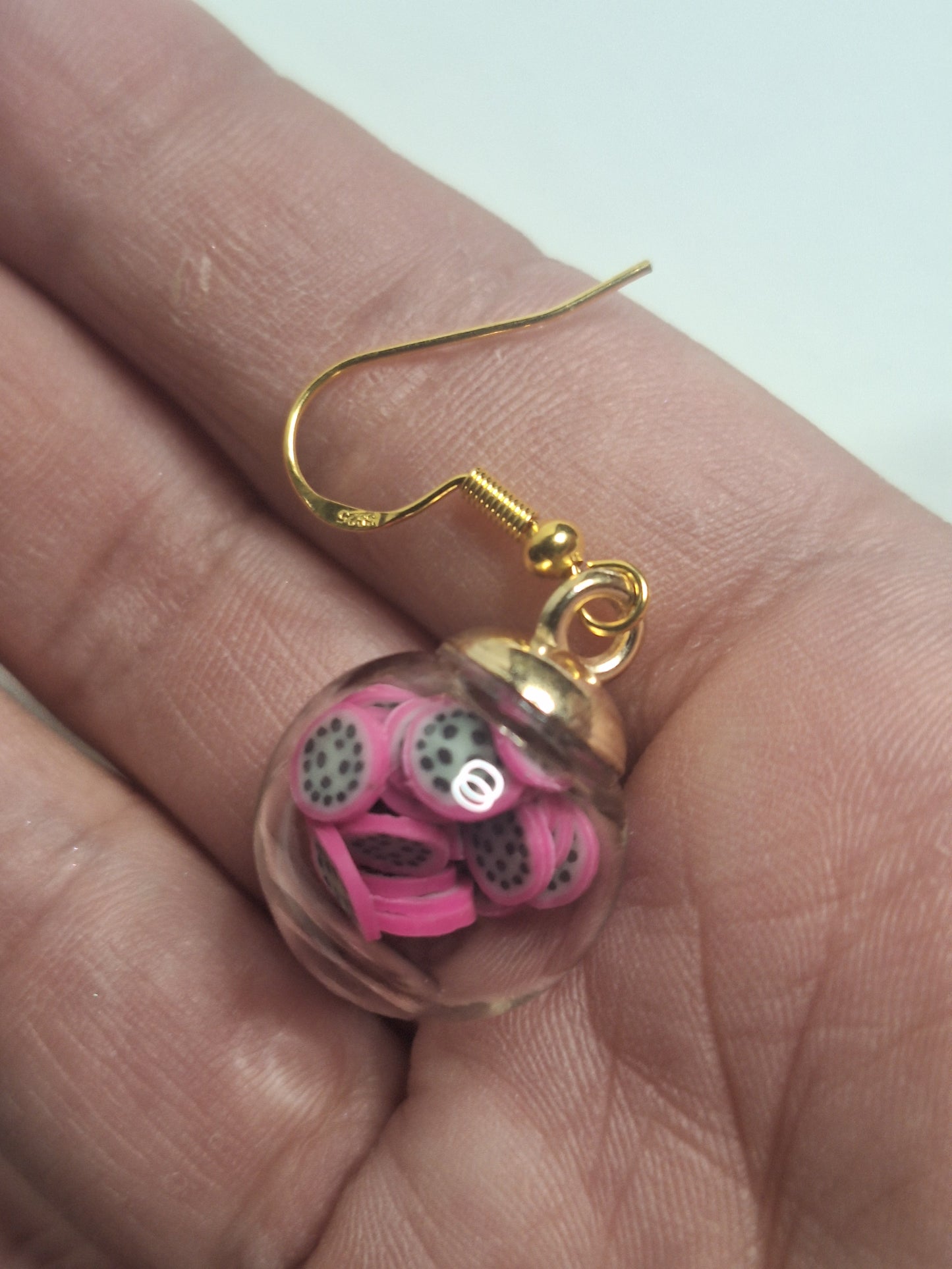 Boucle d oreille globe