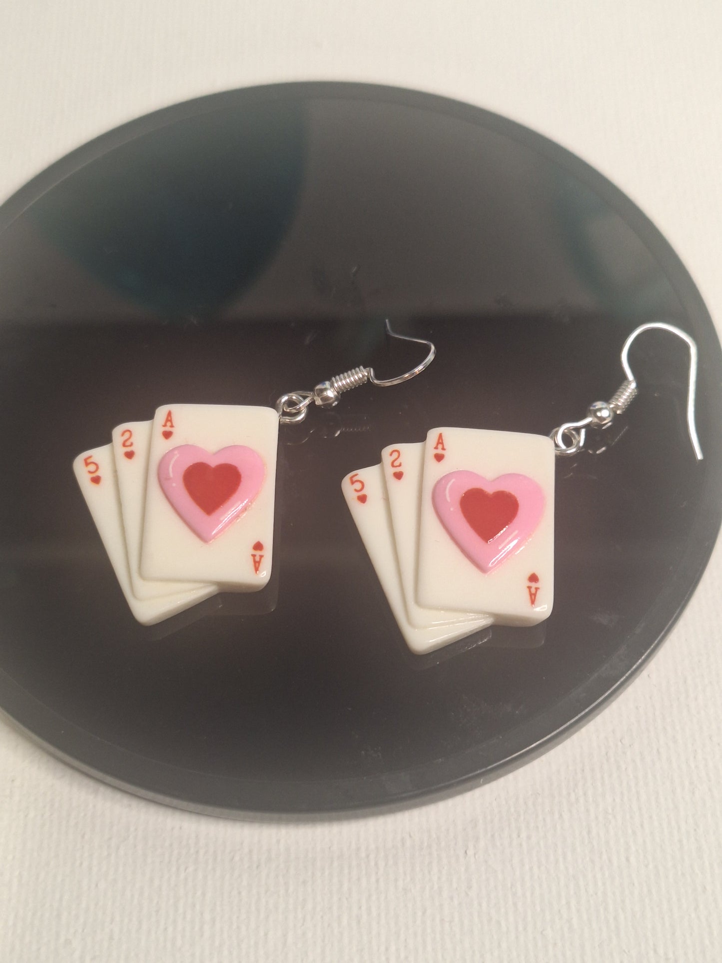 Boucle d oreille carte