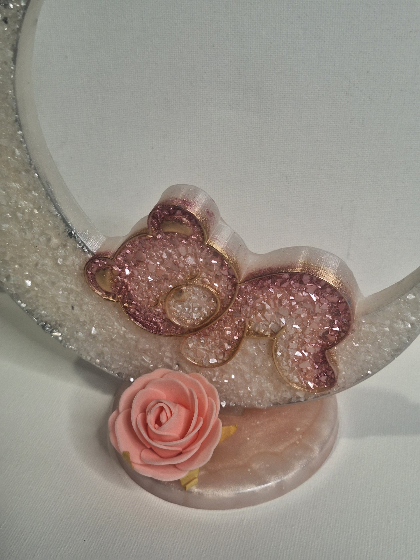 Ourson sur sa lune