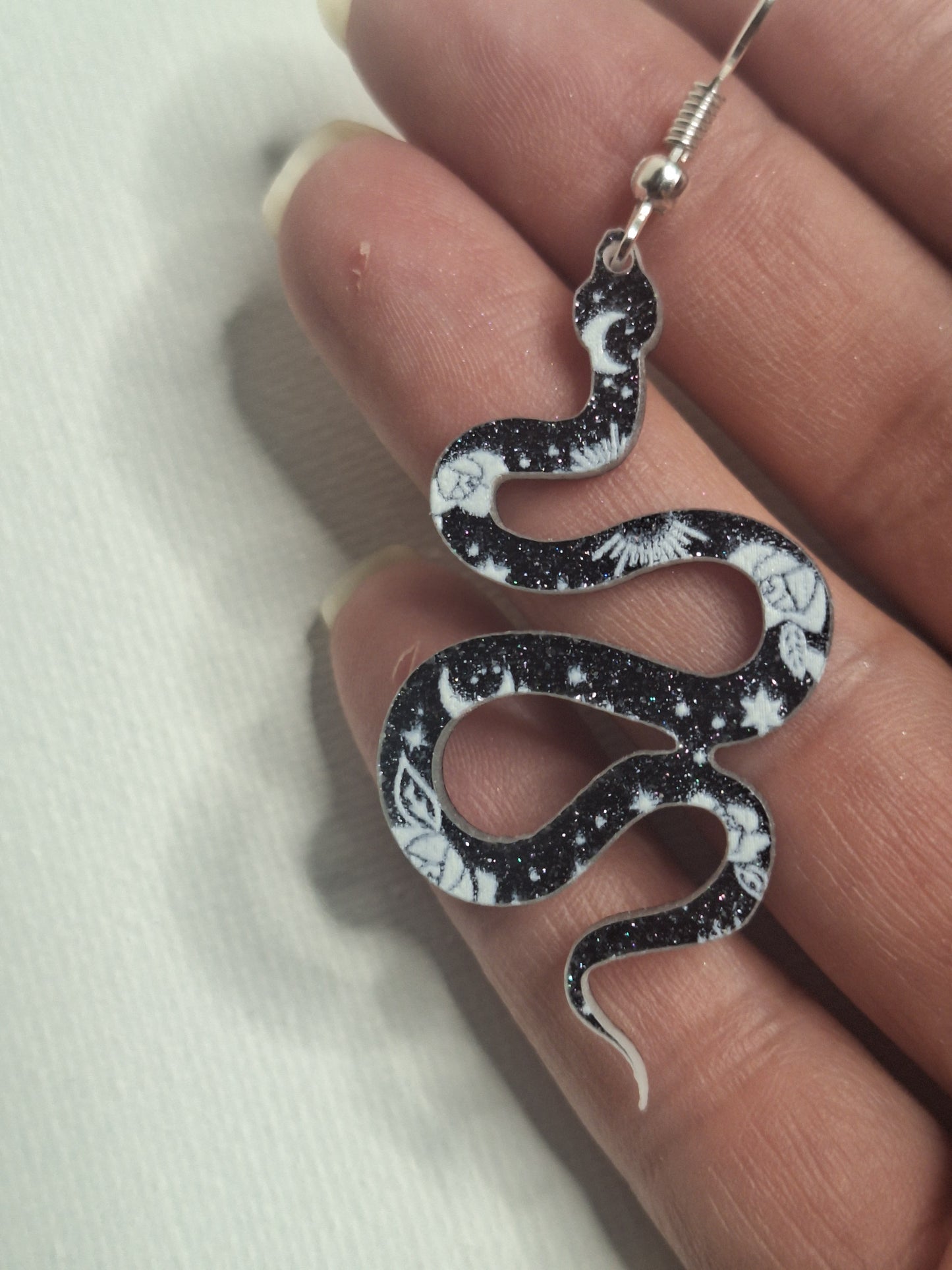 Boucle d oreille serpent