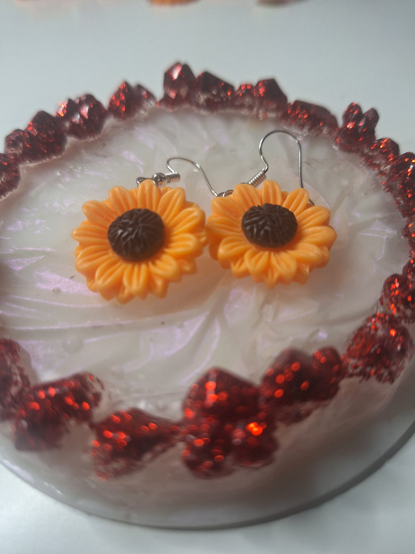 Boucles d'oreilles tournesols 🌻
