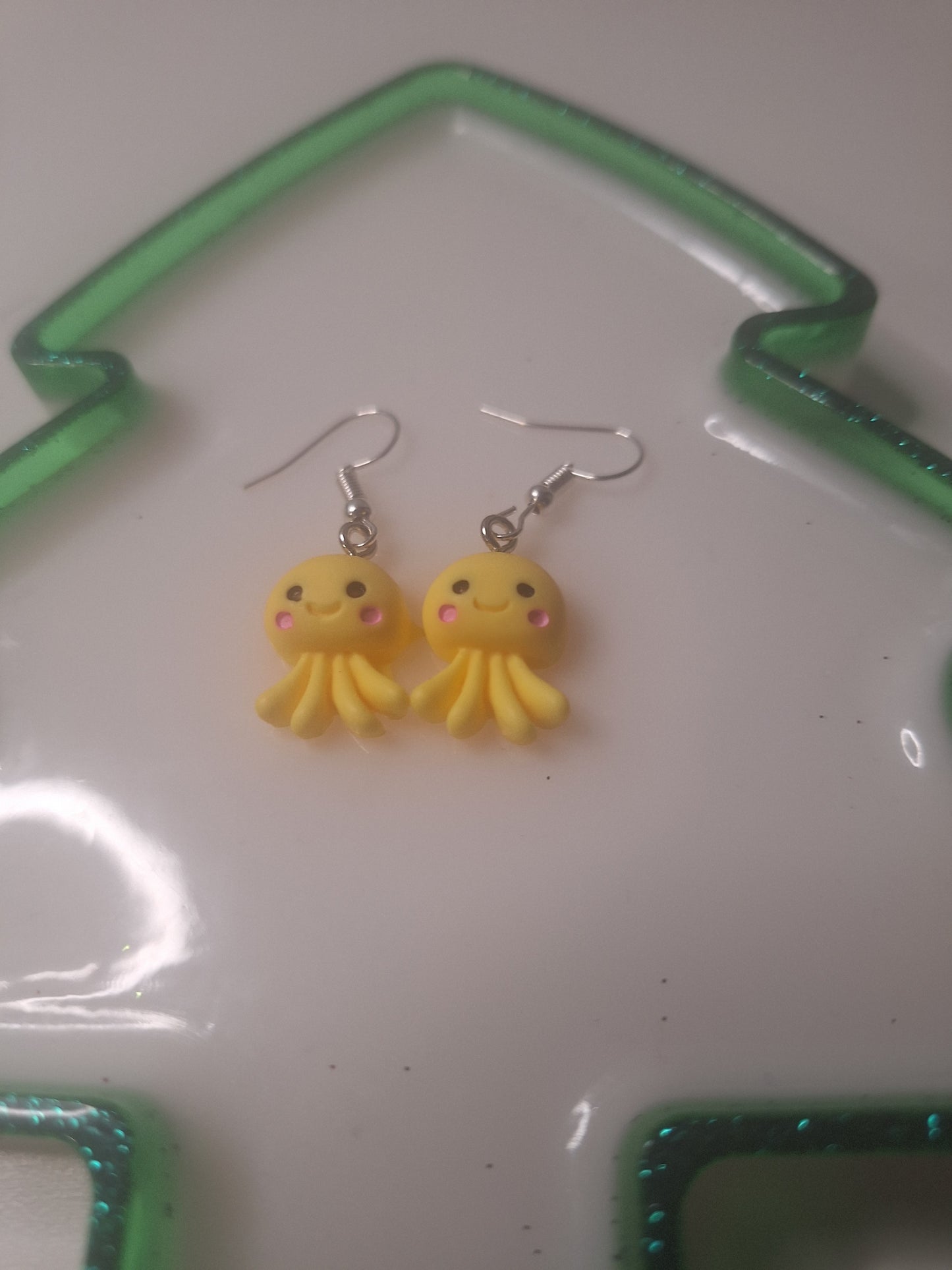 Boucles d'oreilles pieuvre