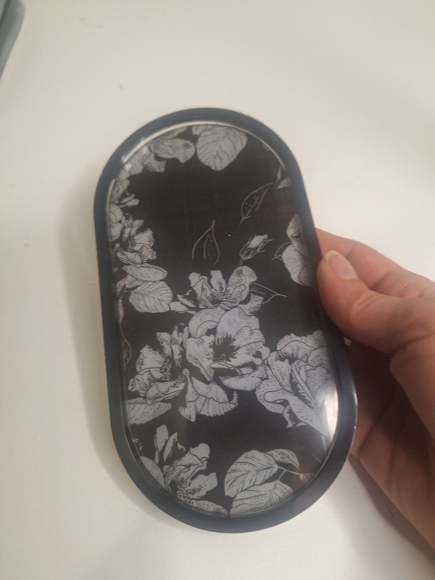 Vide poche noir et blanc