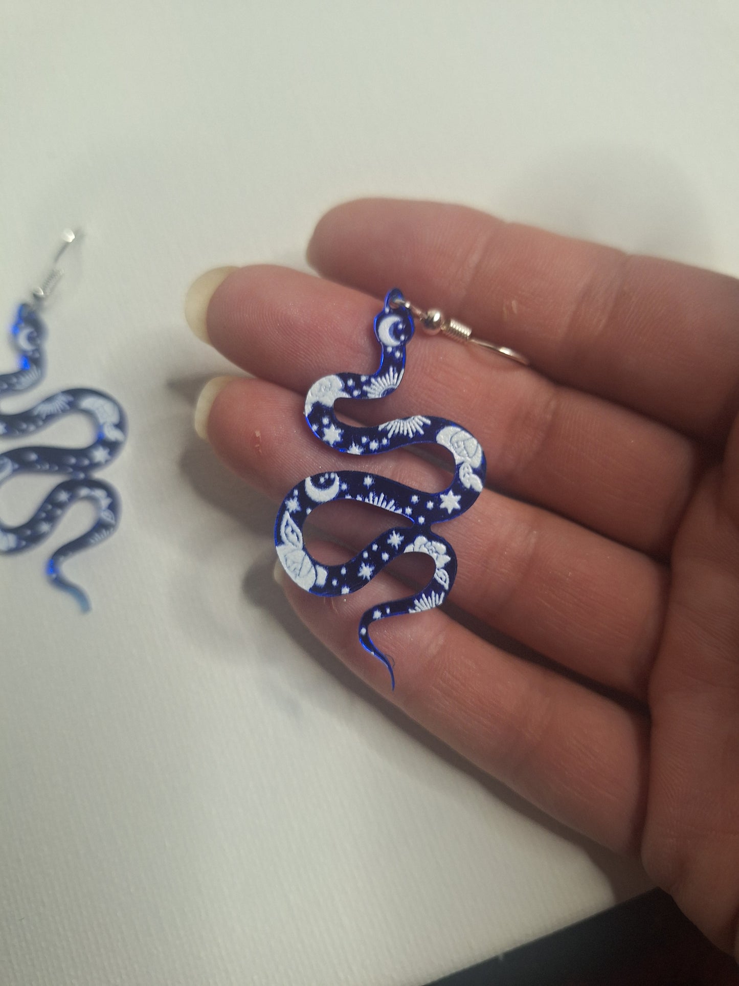 Boucle d oreille serpent