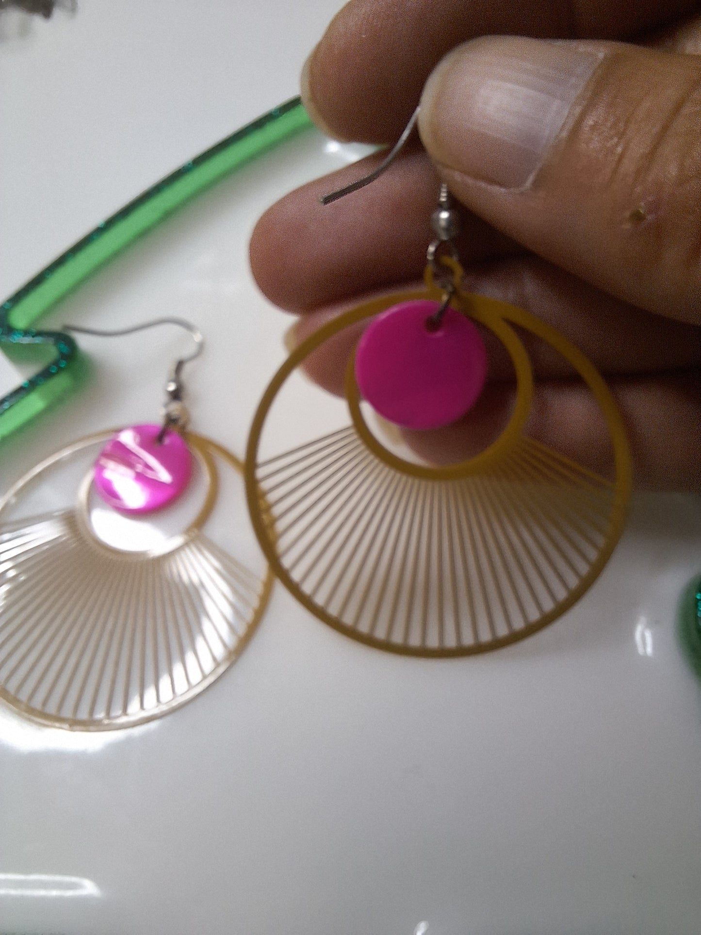 Boucles d'oreilles cercle