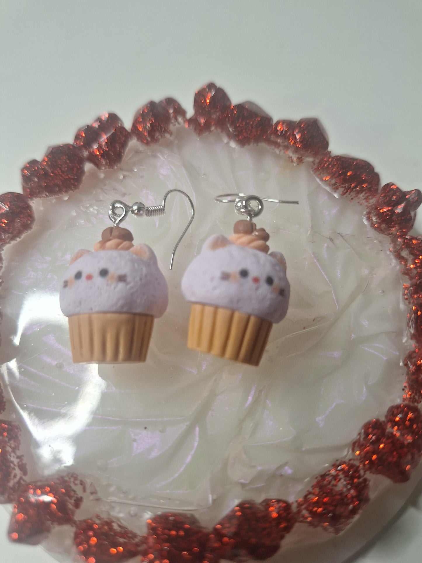 Boucles d'oreilles cupcake