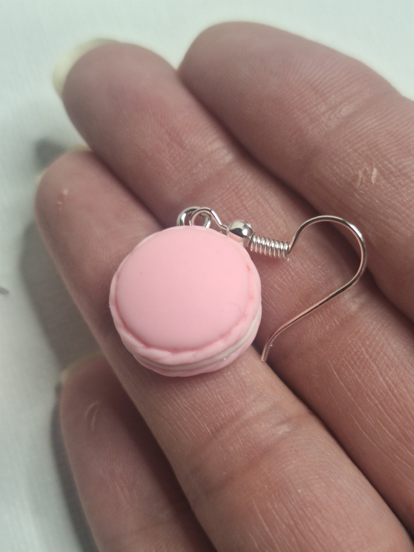 Boucle d oreille macarons
