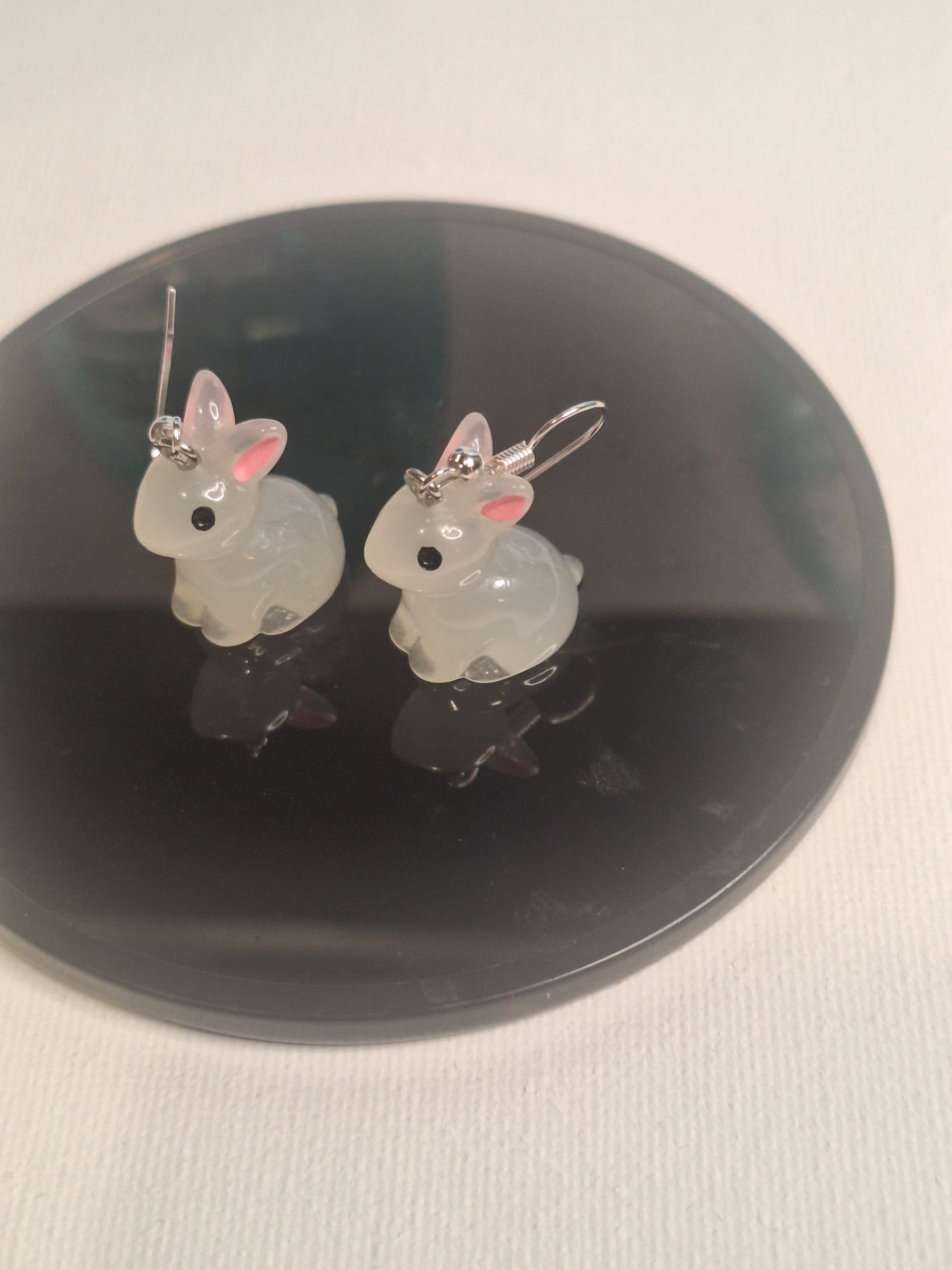 Boucle d oreille lapin