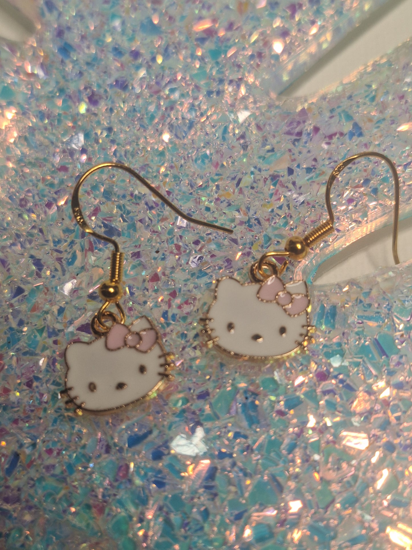 Boucle d oreille hello kitty