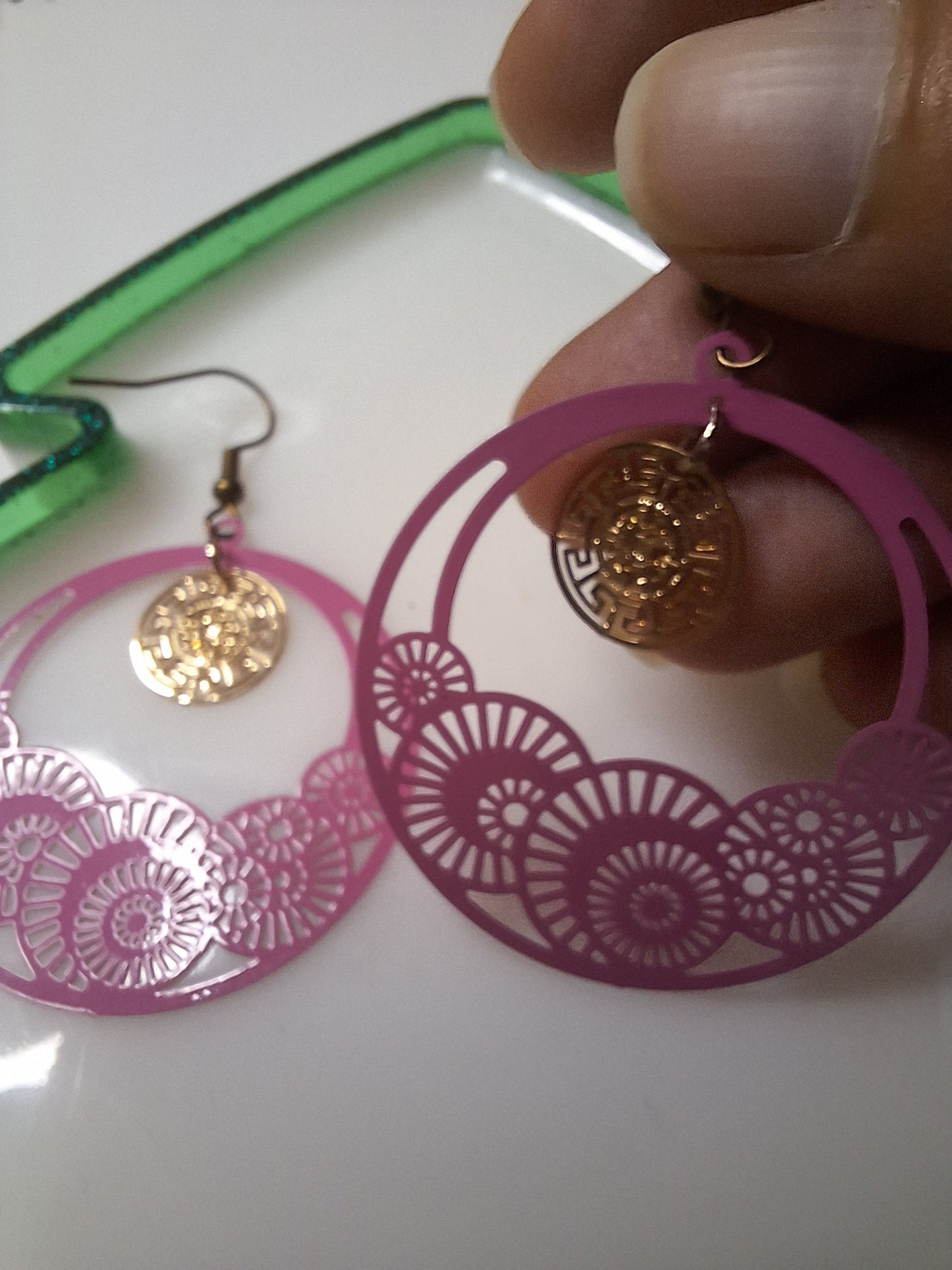 Boucles d'oreilles cercle