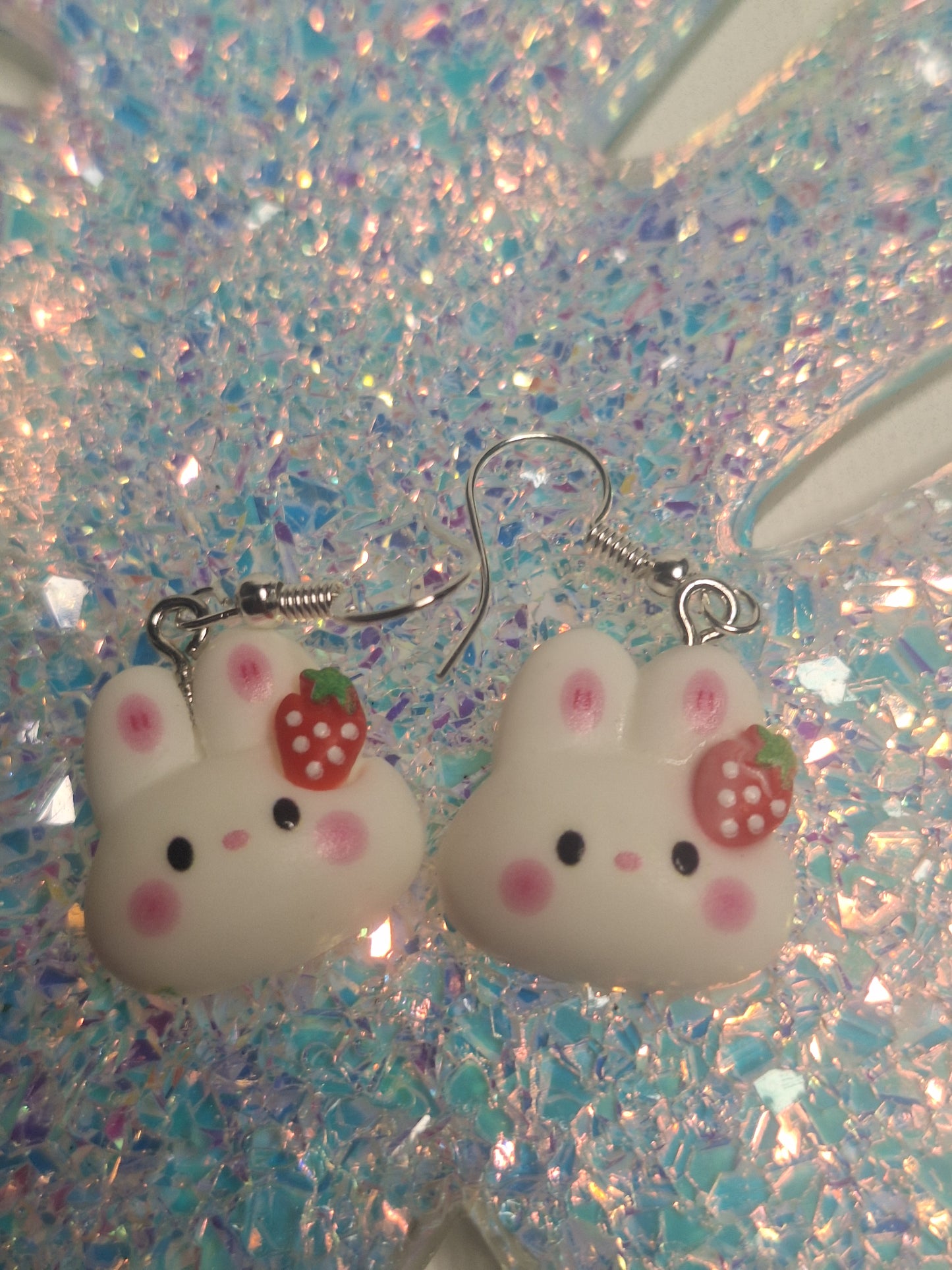 Boucle d oreille lapin