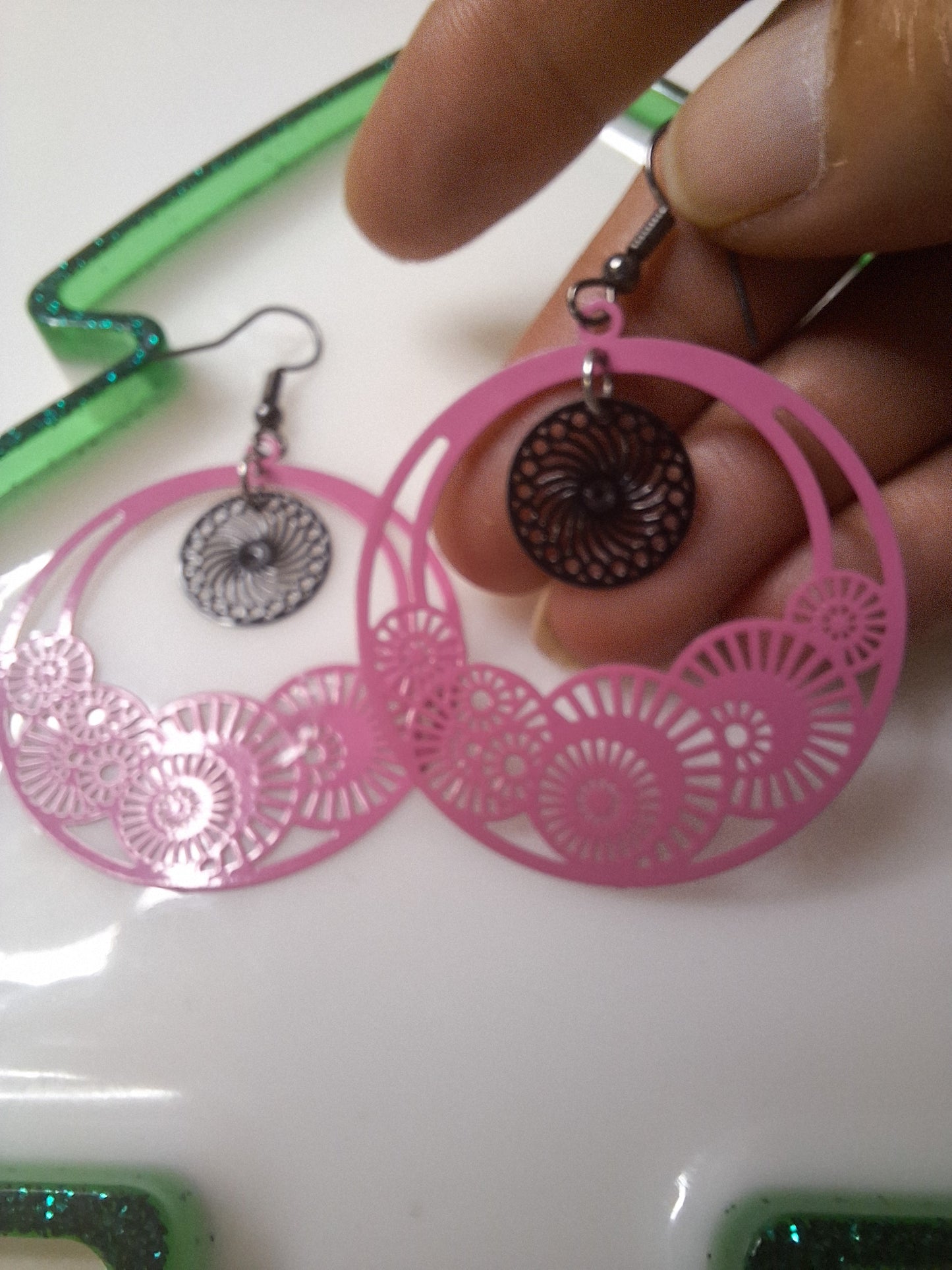 Boucles d'oreilles cercle