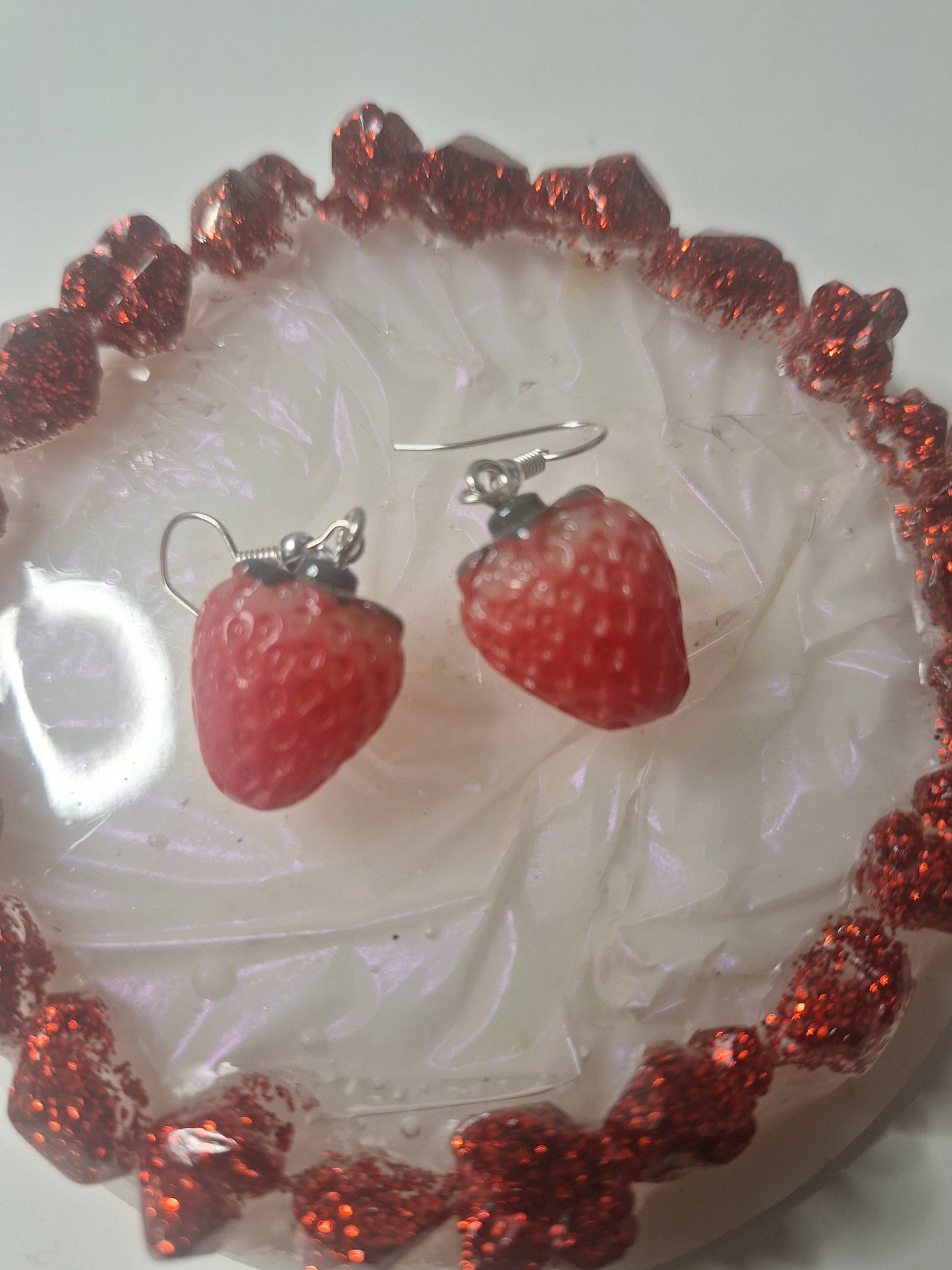 Boucles d'oreilles fraise 🍓
