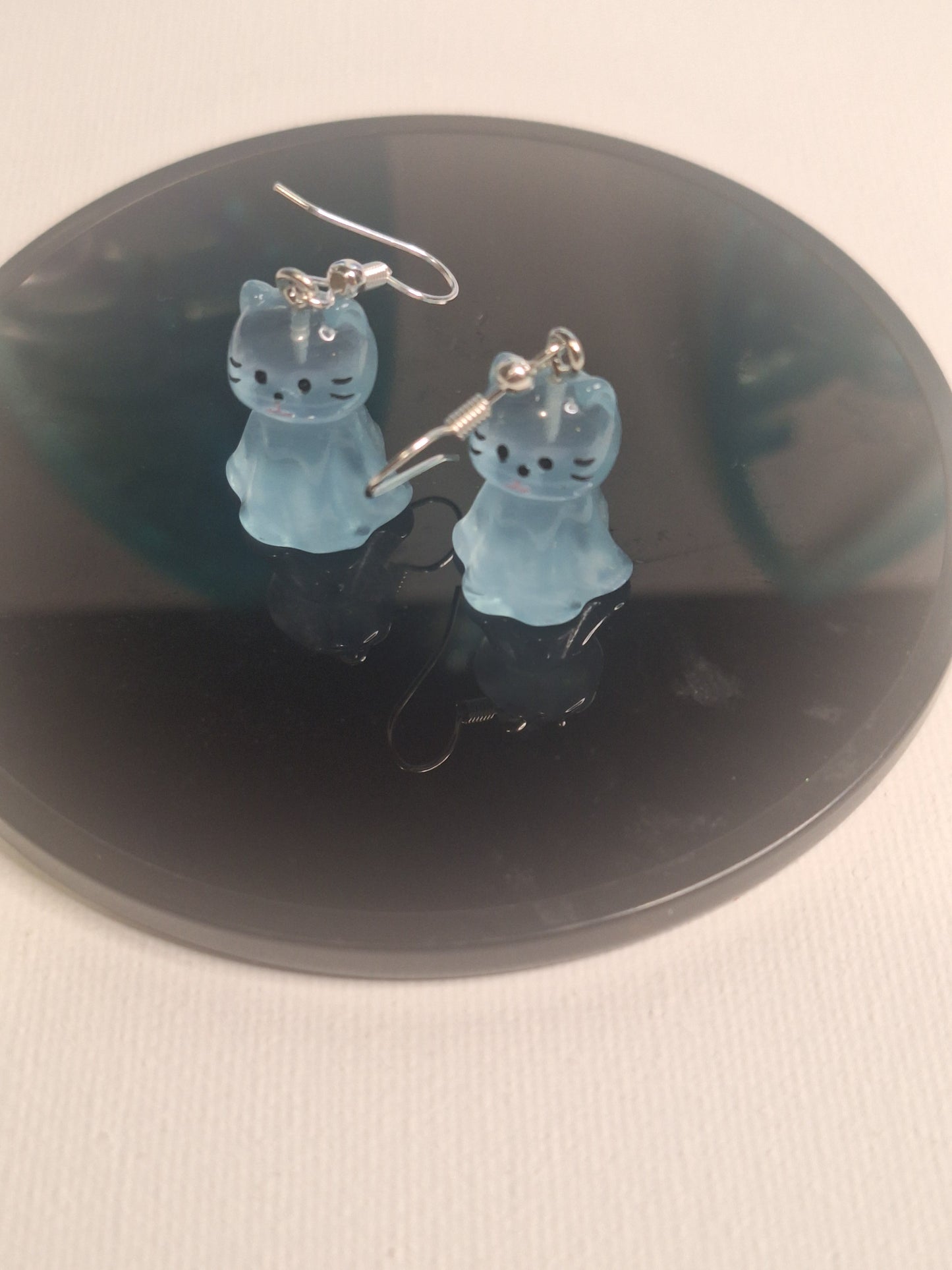 Boucle d oreille chat