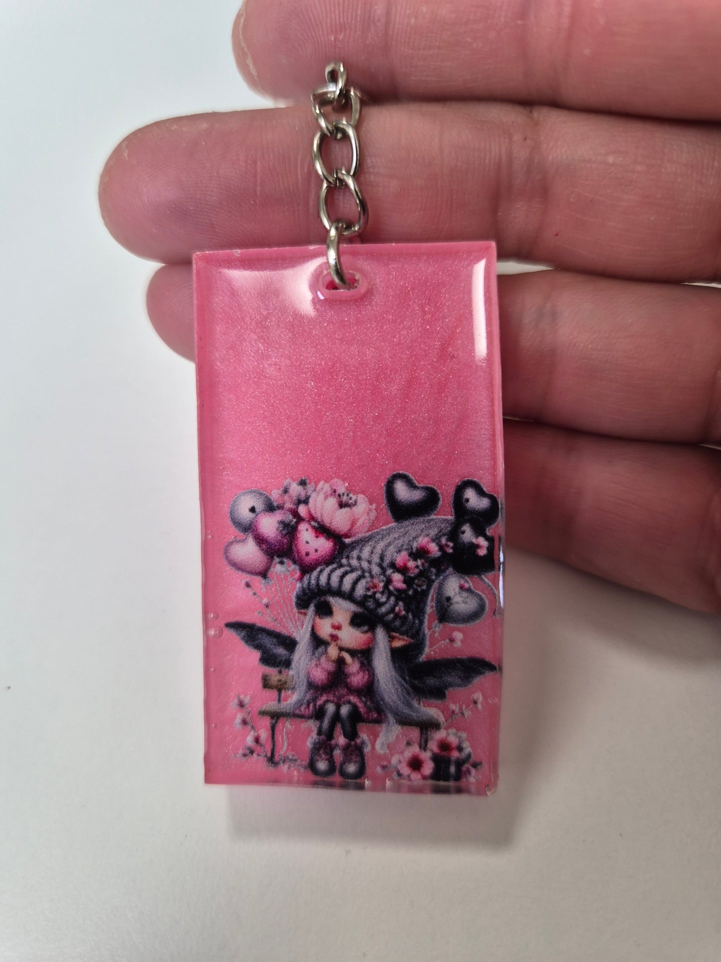 Porte cle girly