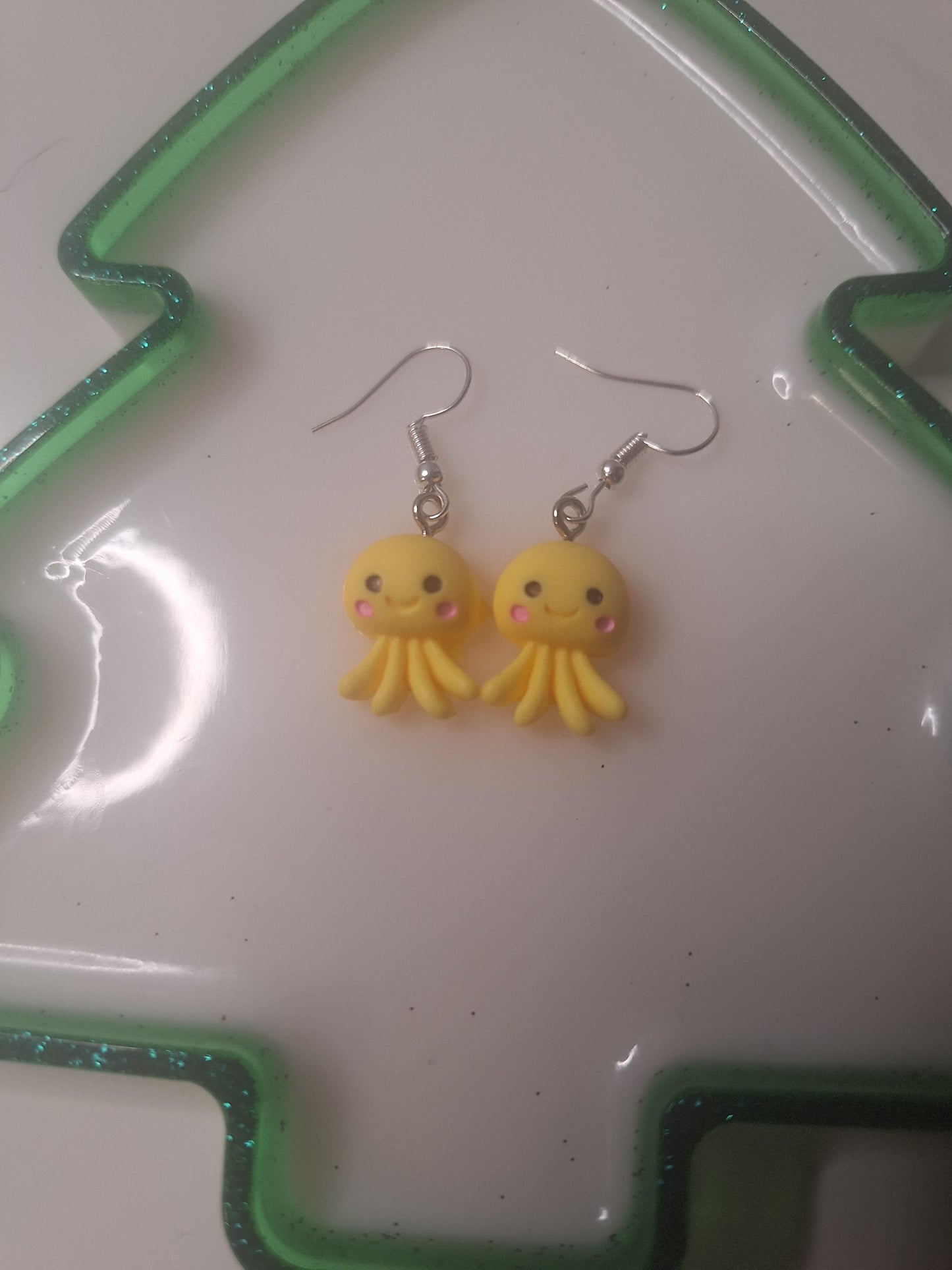 Boucles d'oreilles pieuvre