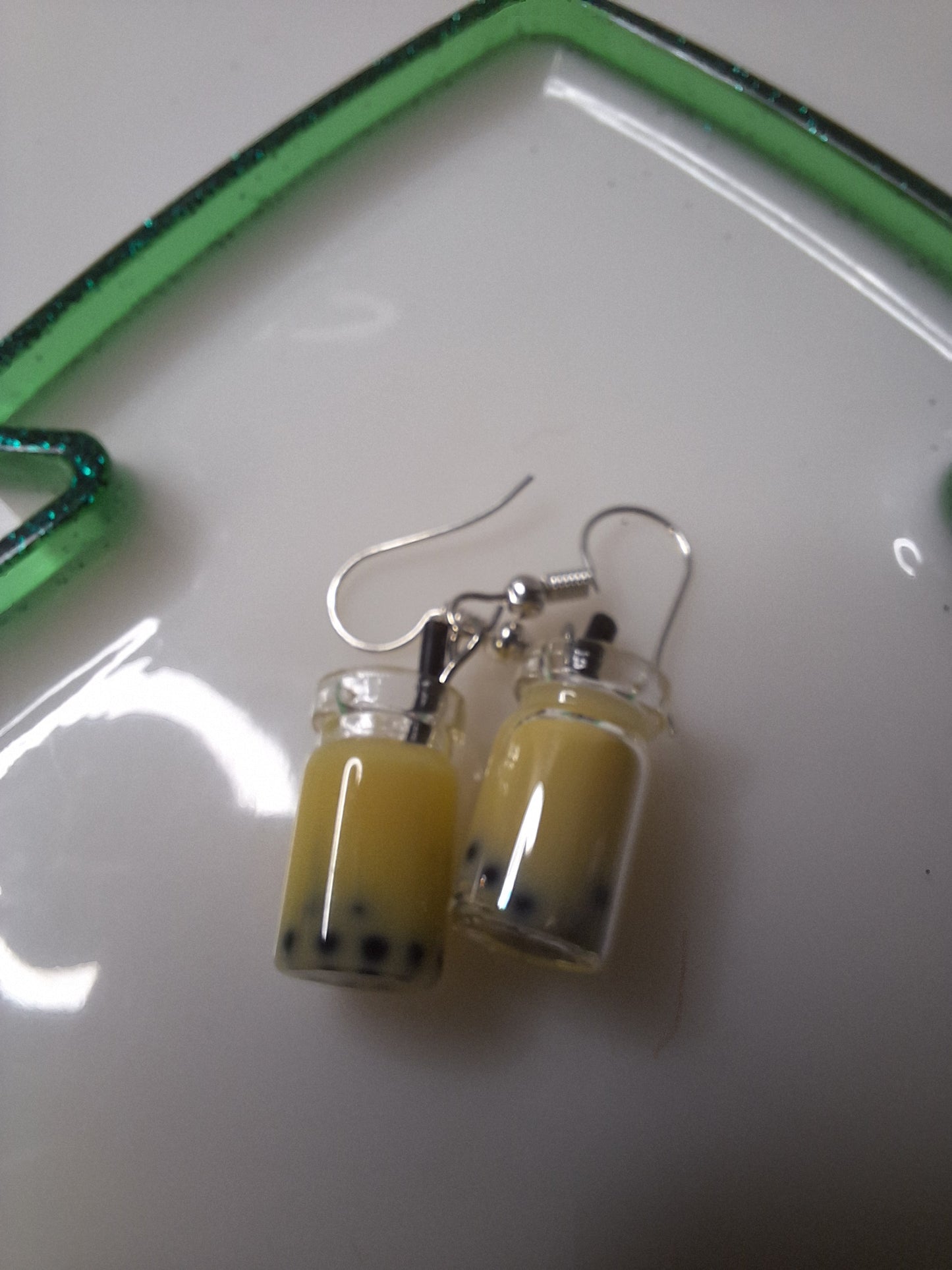 Boucles d'oreilles bubble tea