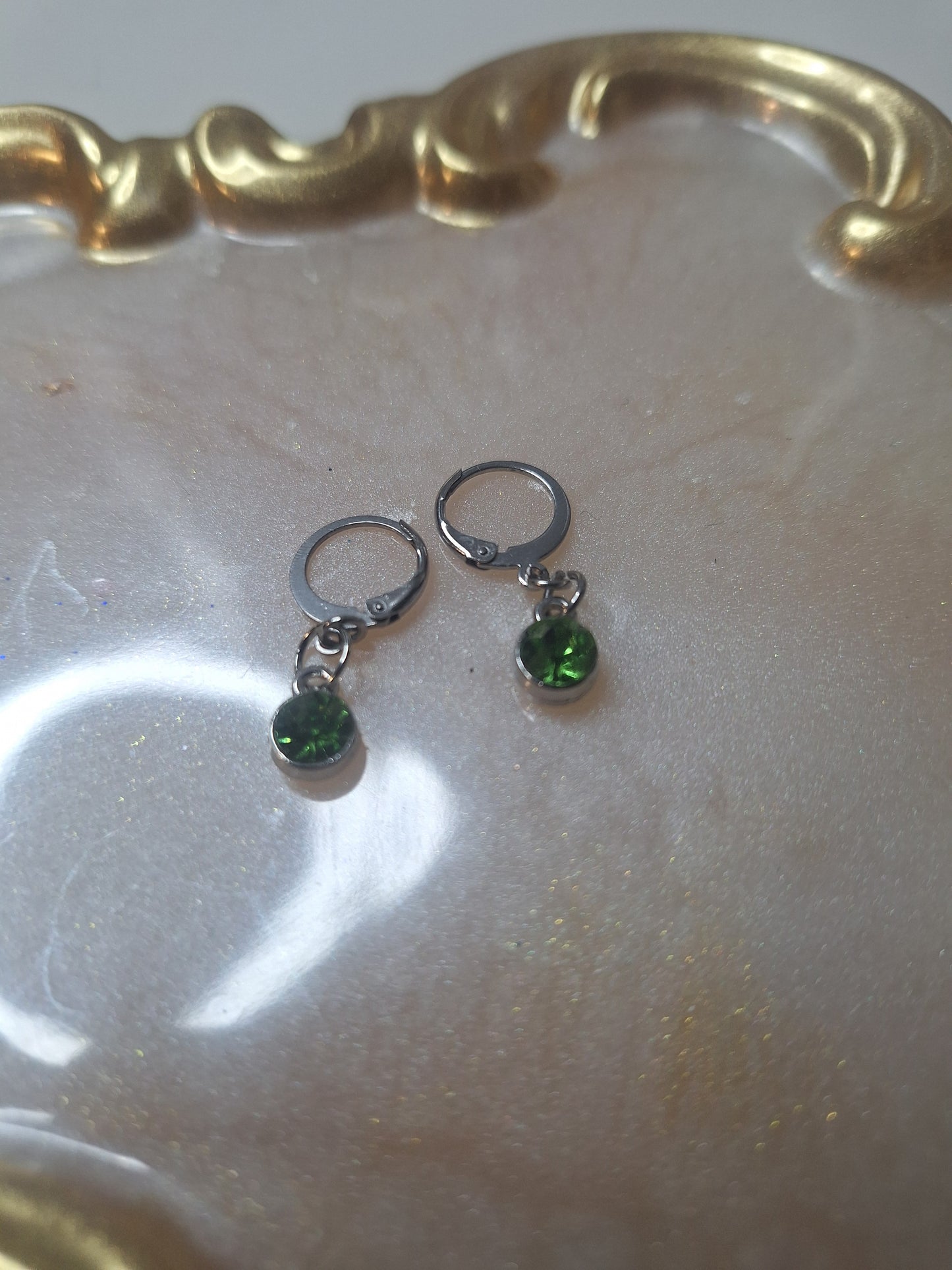 Boucles d'oreilles strass
