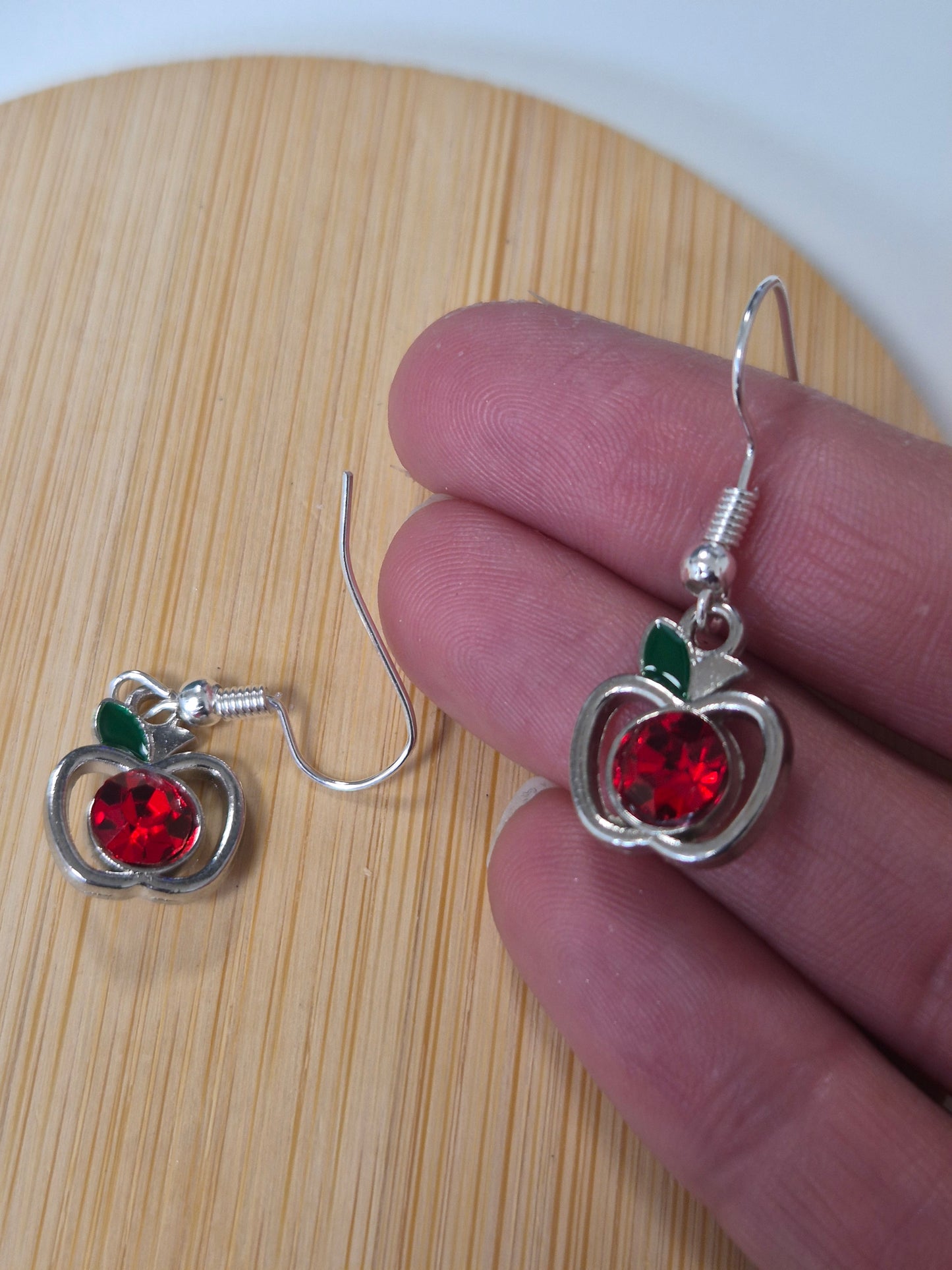 Boucles d'oreilles pomme 🍎