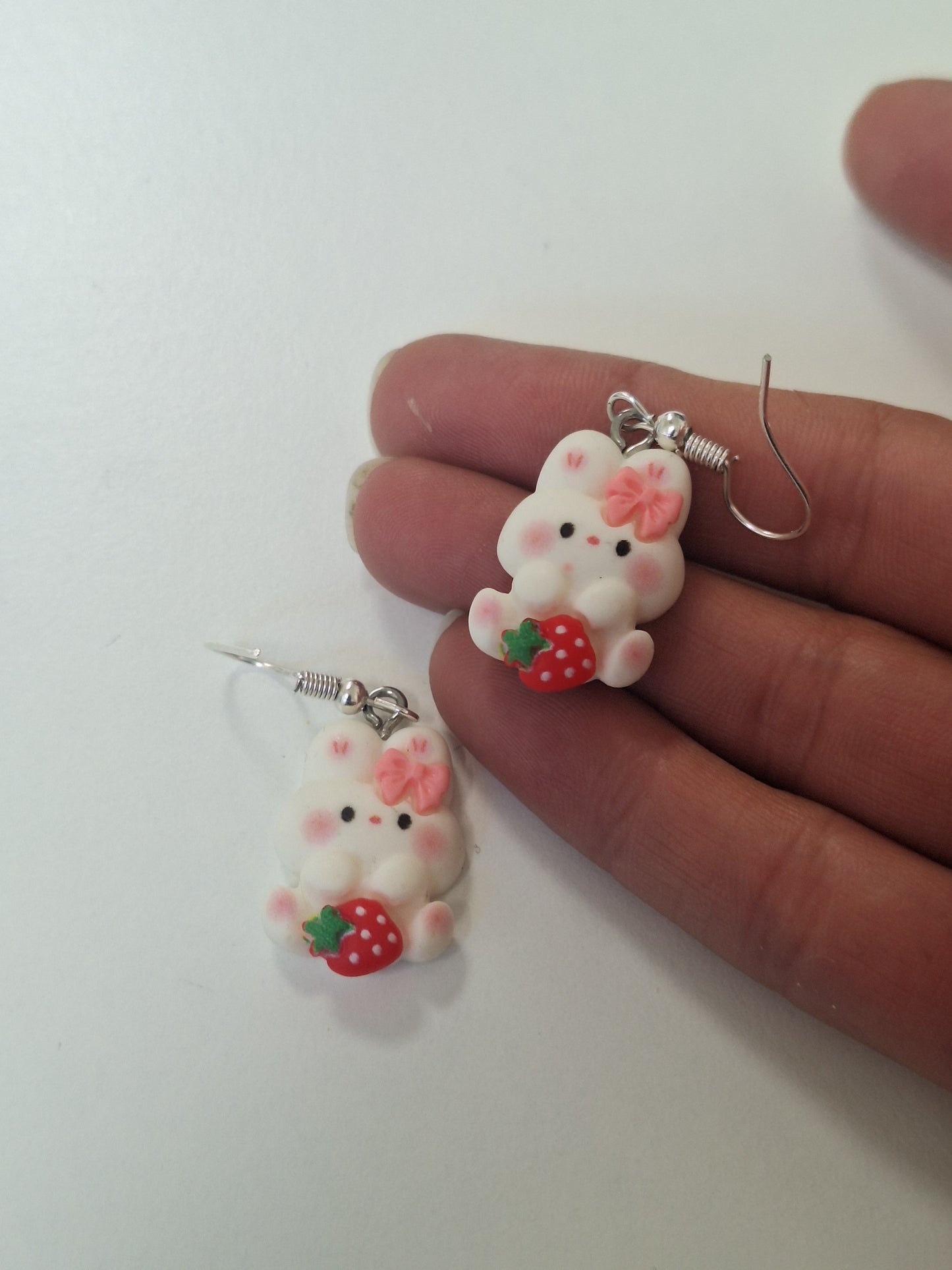 Boucles d'oreilles lapin