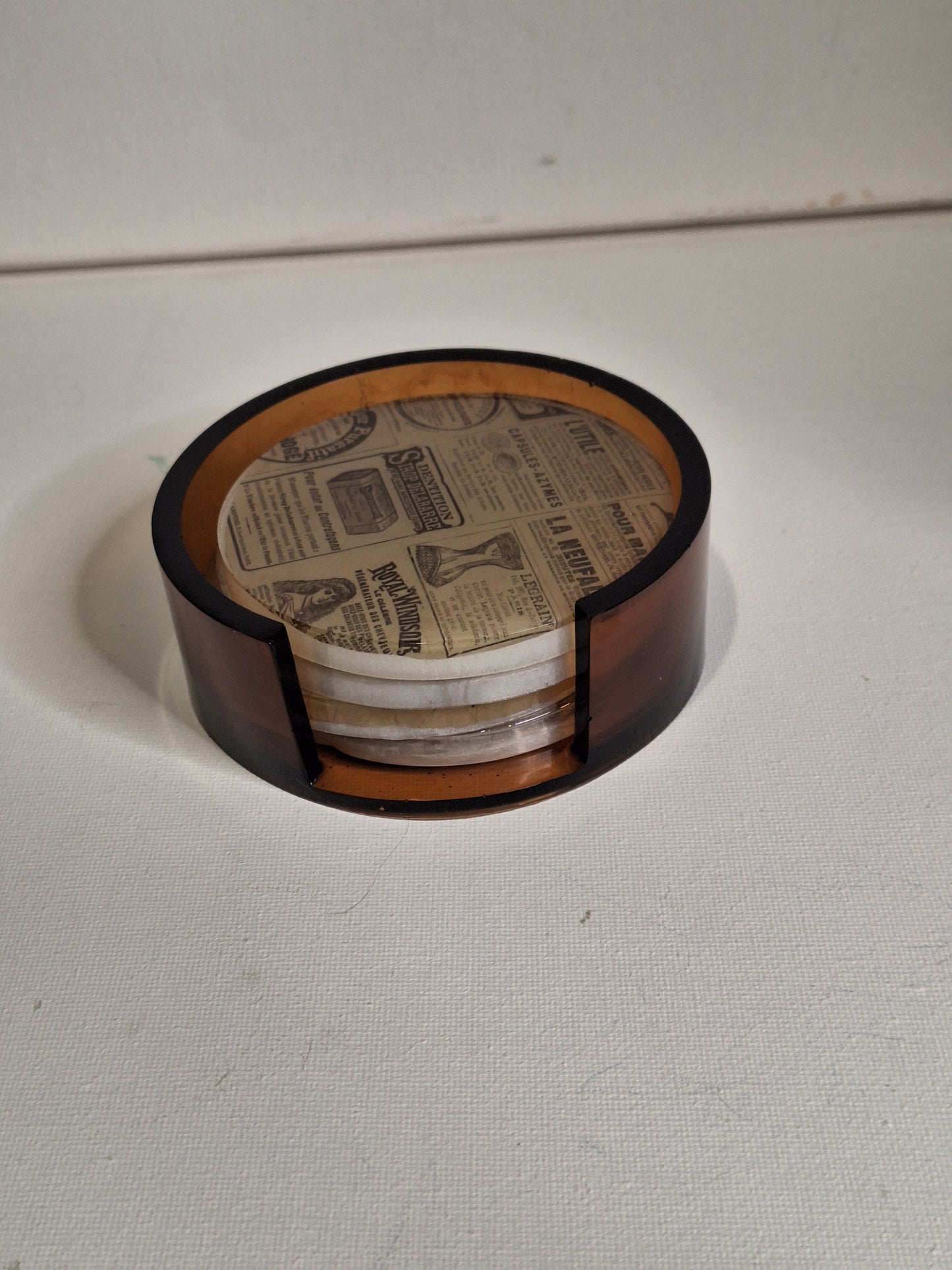 Dessous de verre tour du monde