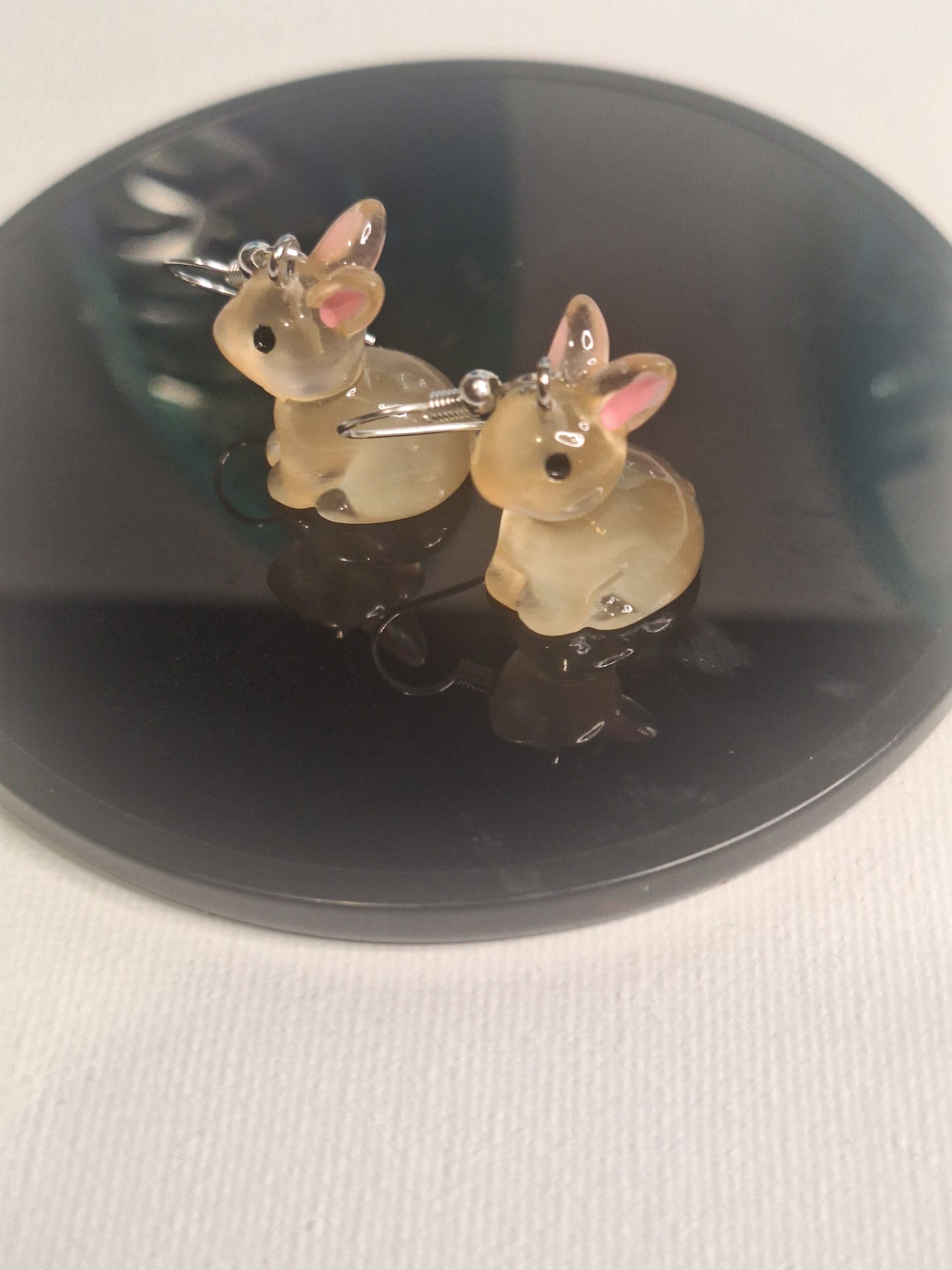 Boucle d oreille lapin