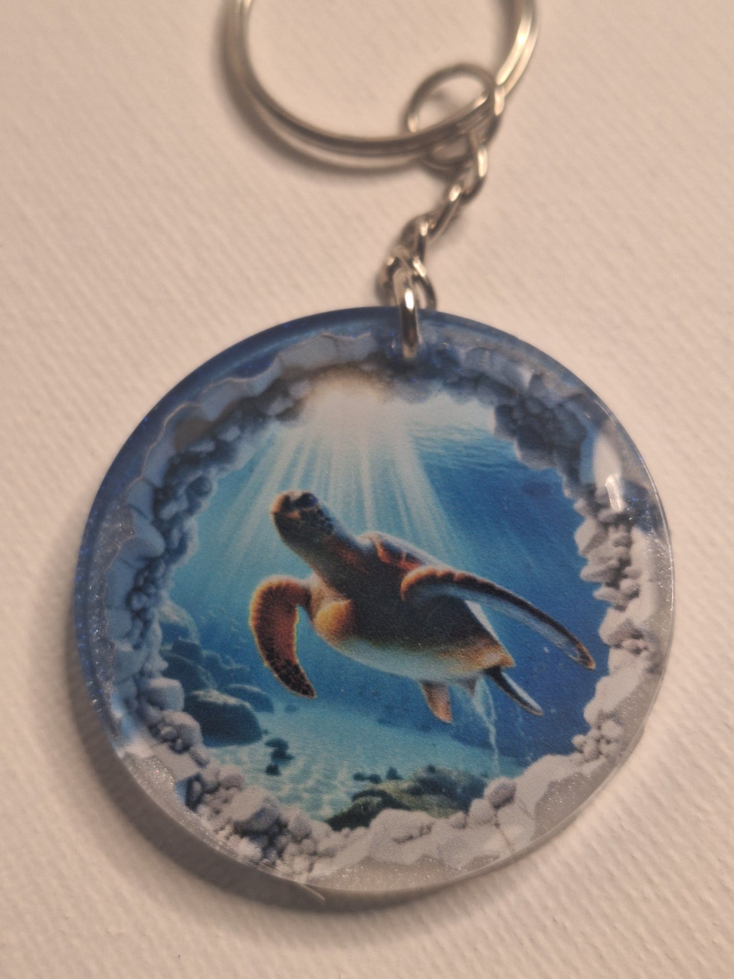 Grand porte cle tortue