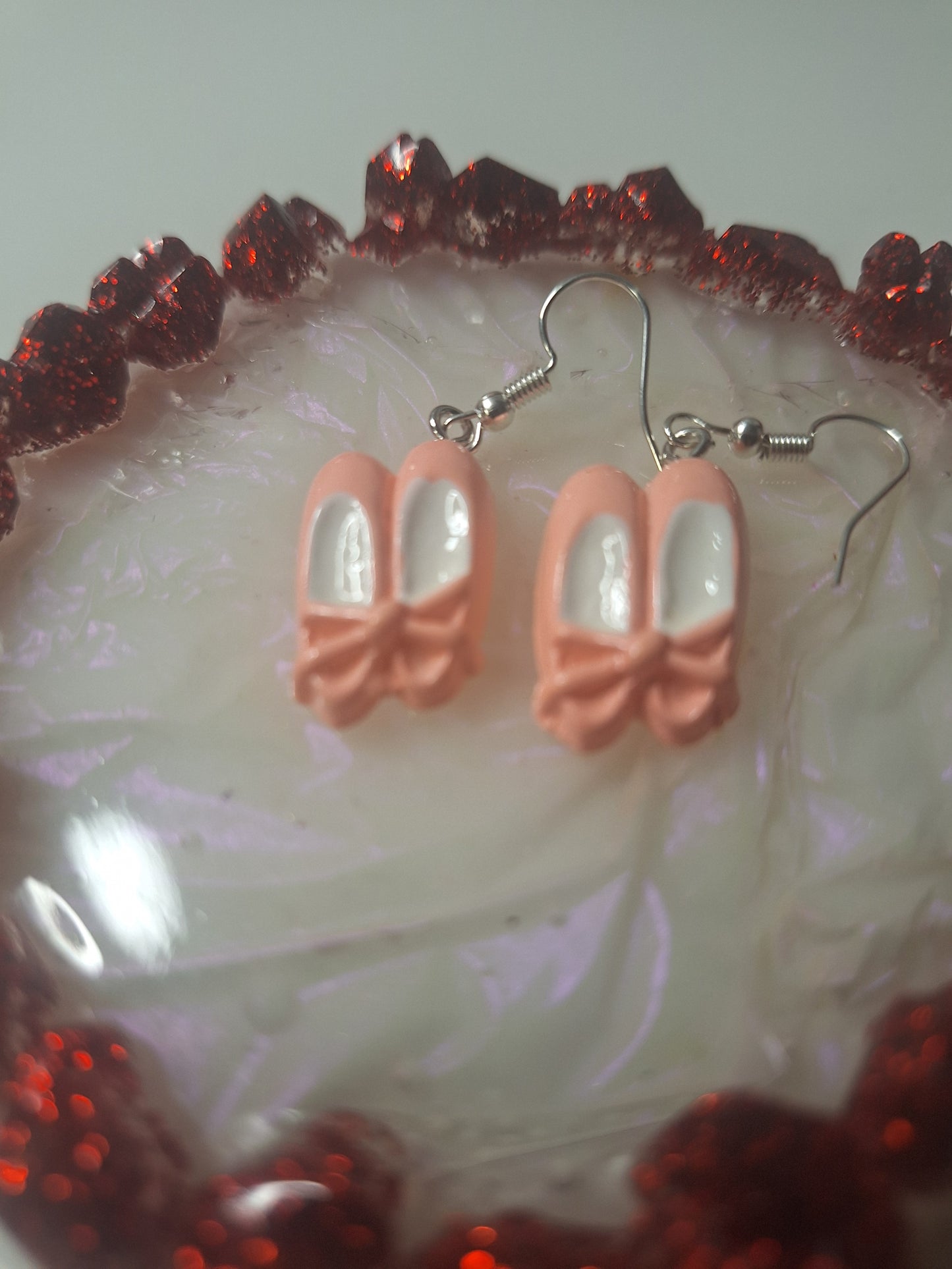 Boucles d'oreilles chausson de danse