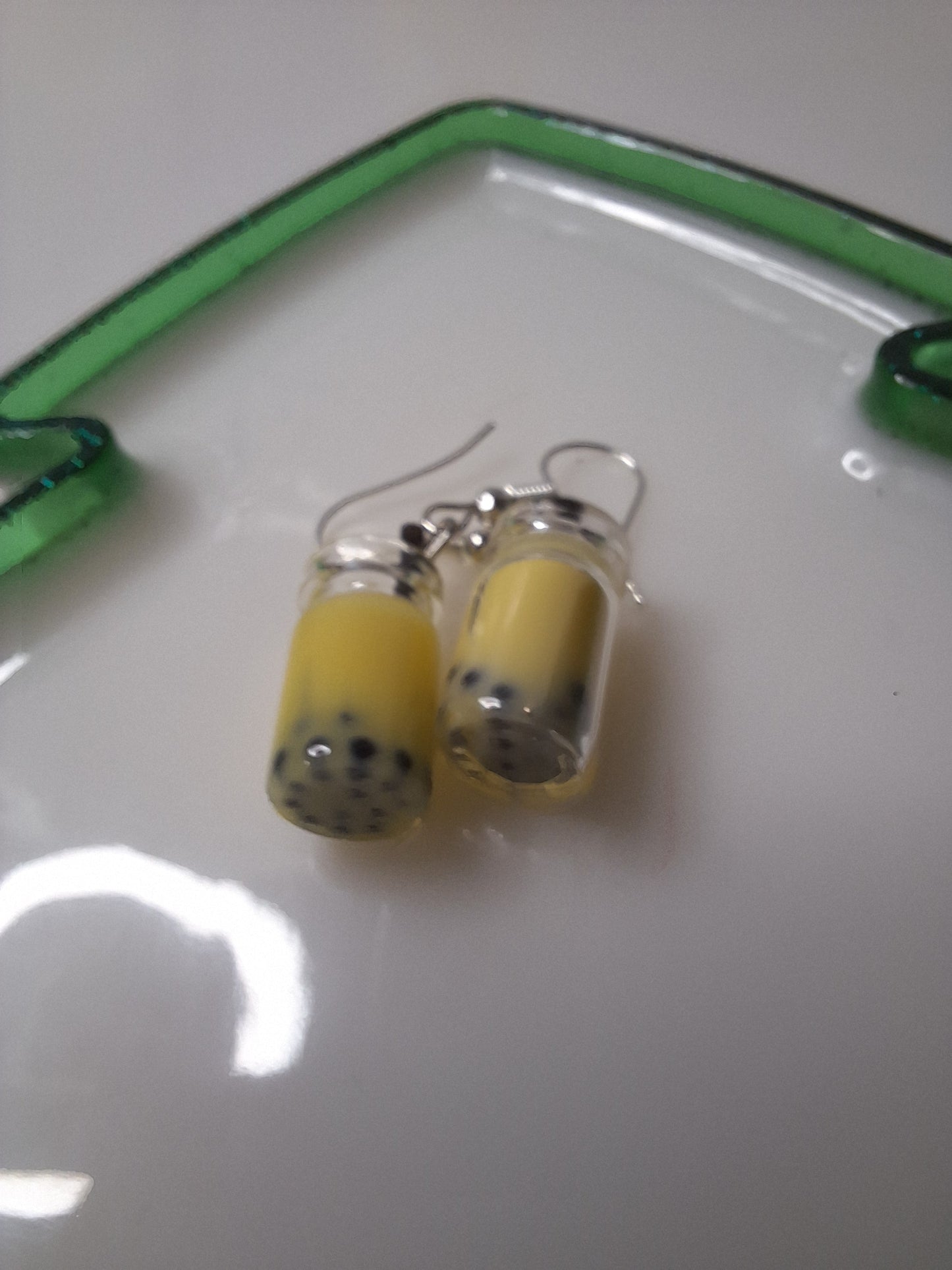 Boucles d'oreilles bubble tea