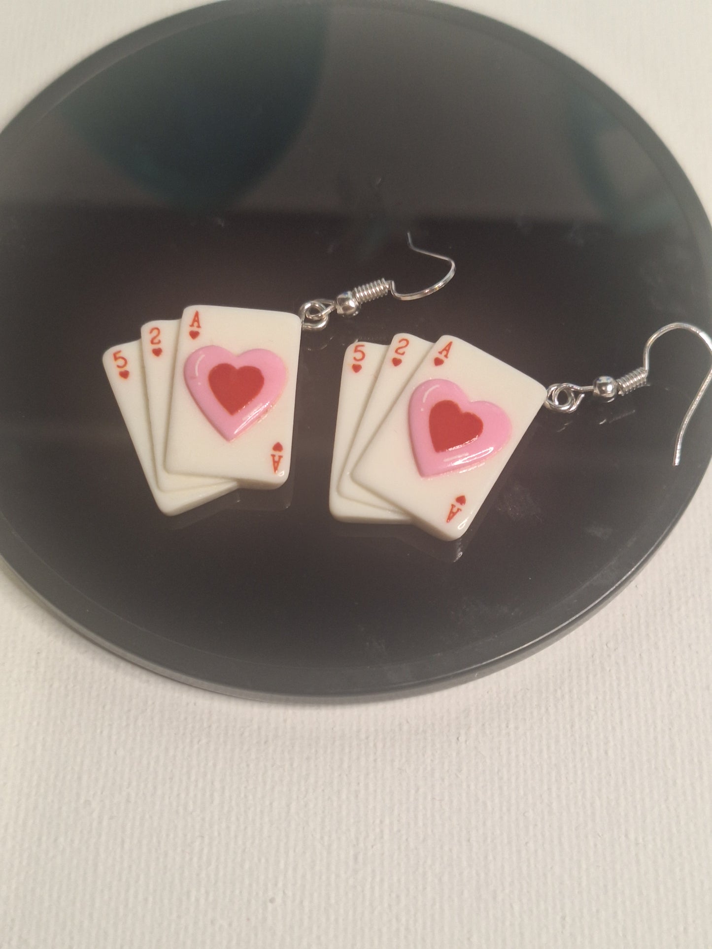 Boucle d oreille carte