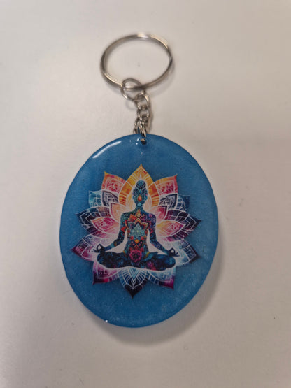 Porte clé yoga