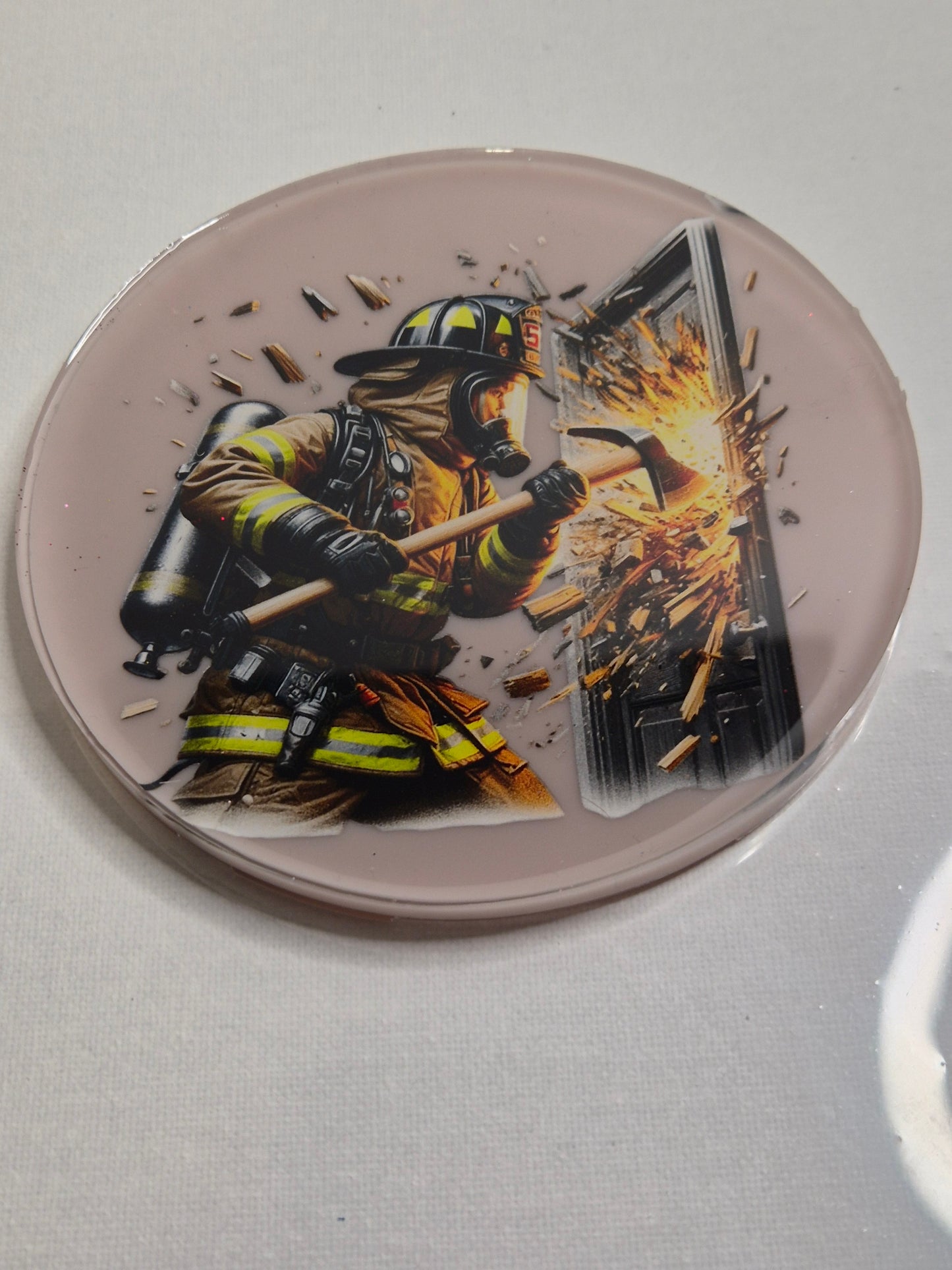 Deco murale pompiers