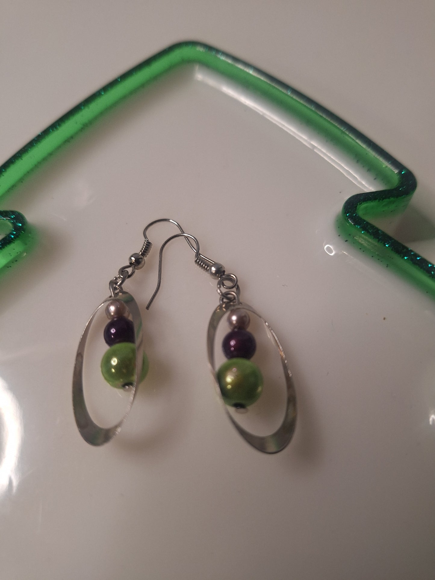 Boucles d'oreilles perles