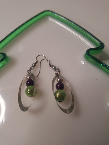 Boucles d'oreilles perles