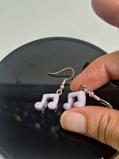 Boucle d oreille note de musique