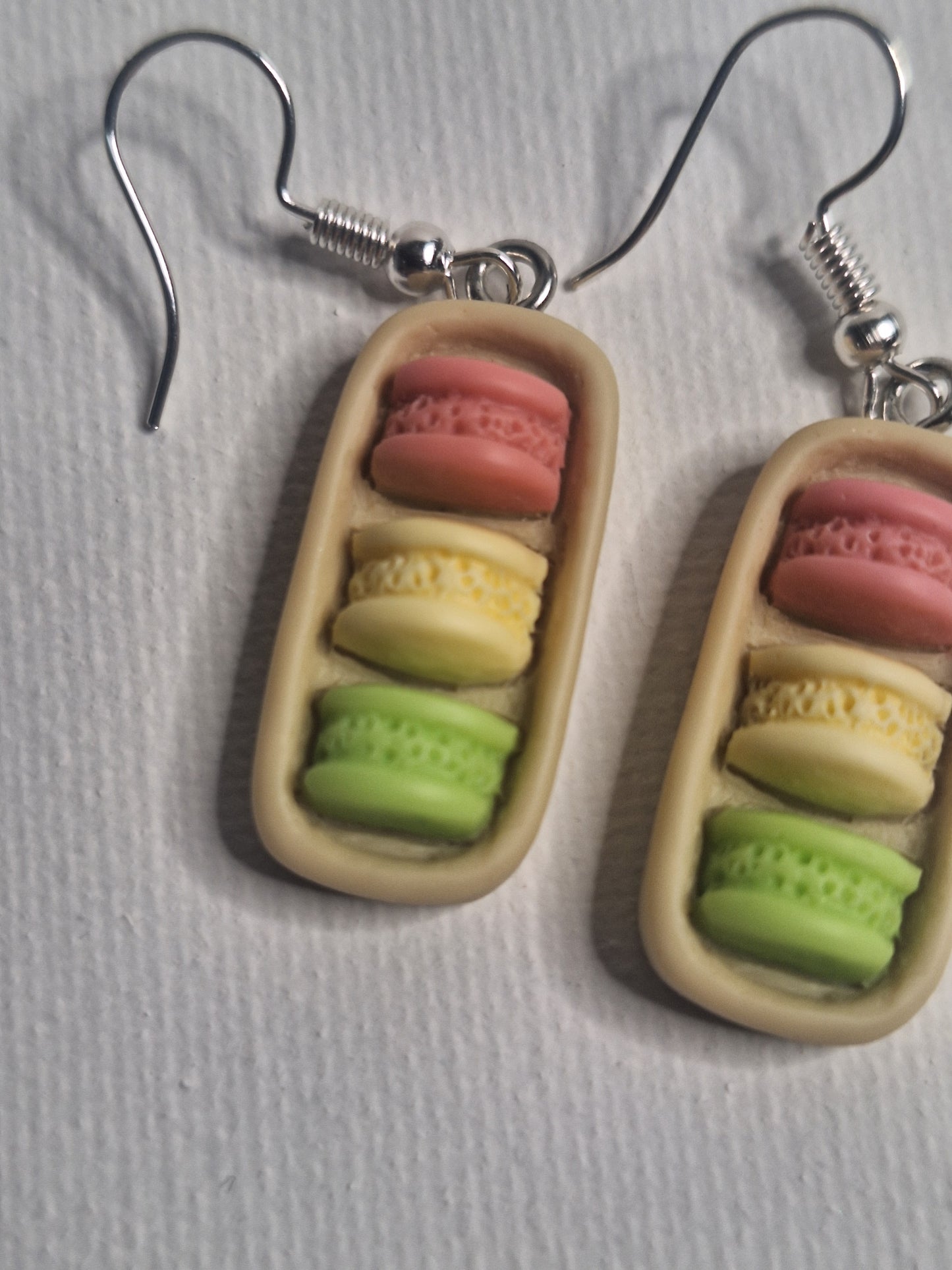 Boucle d oreille macarons