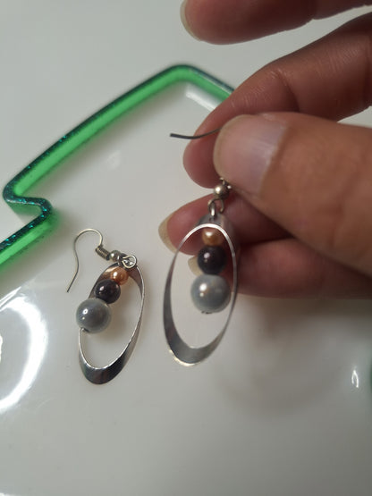 Boucles d'oreilles perles