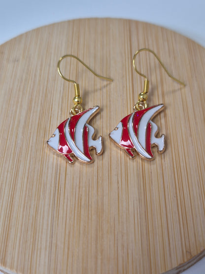 Boucles d'oreilles poissons