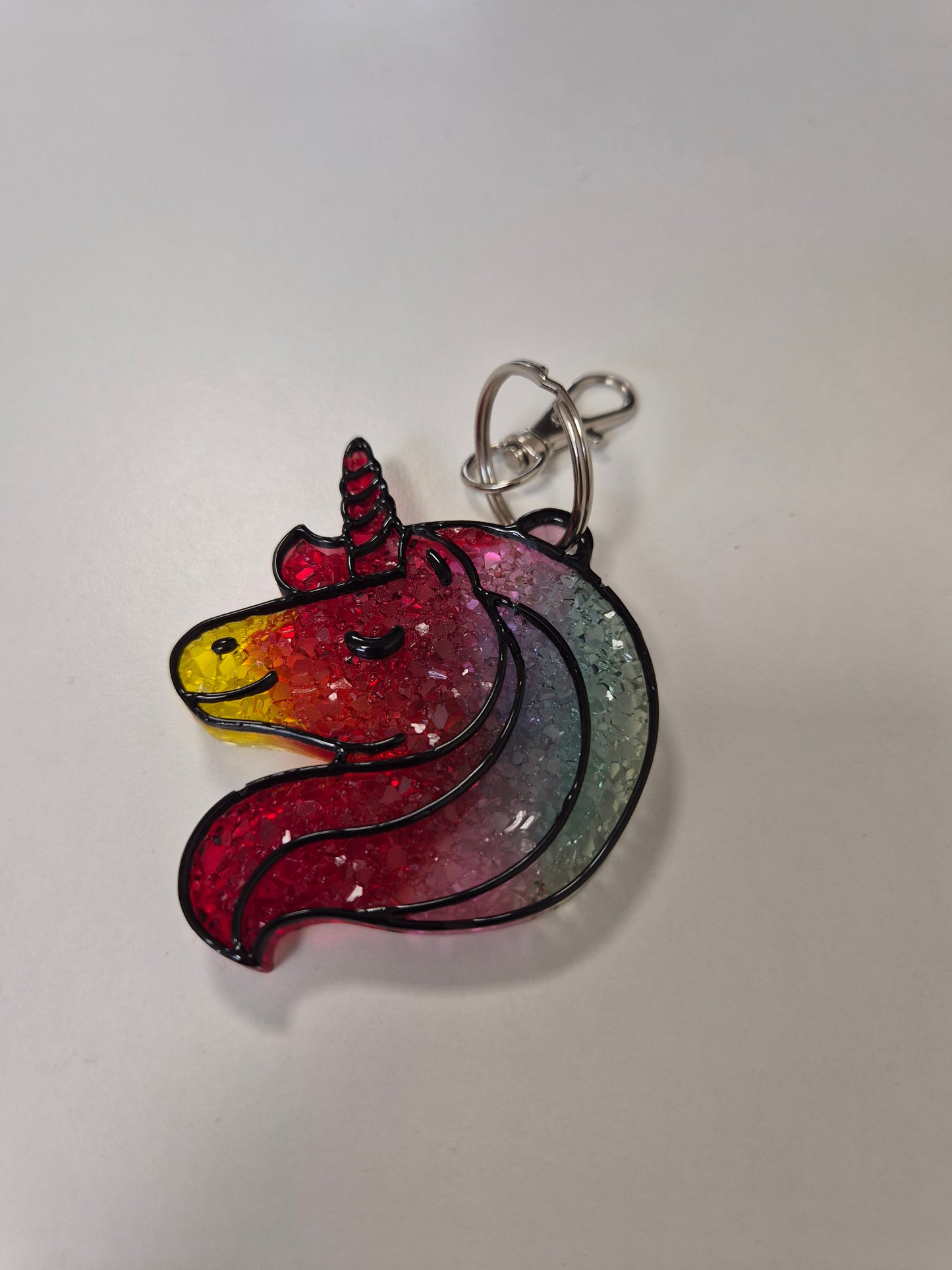 Porte cle licorne