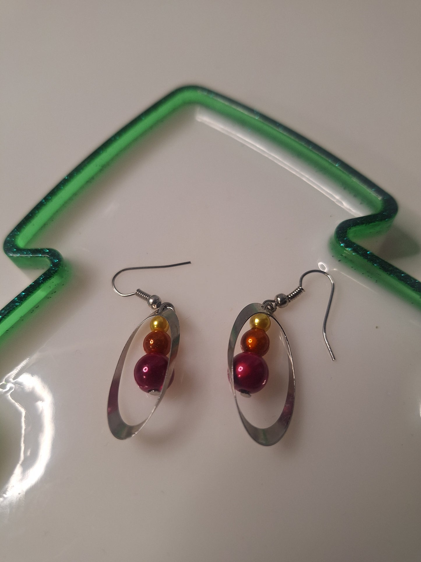 Boucles d'oreilles perles