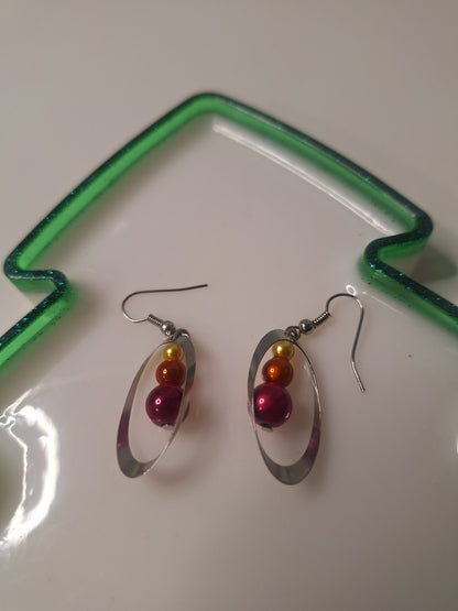 Boucles d'oreilles perles