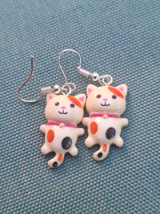 Boucle d oreille chat