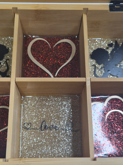 Boite à bijoux coeur