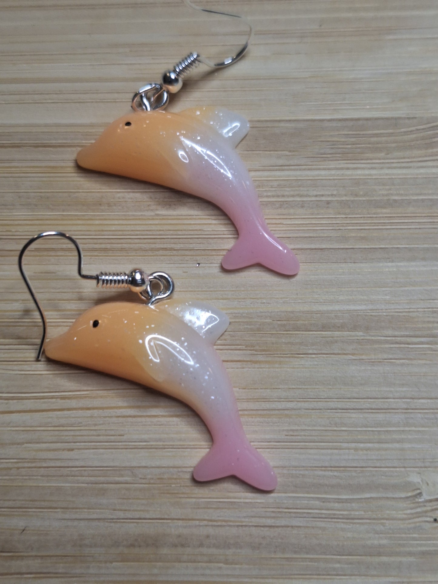 Boucles d'oreilles dauphin