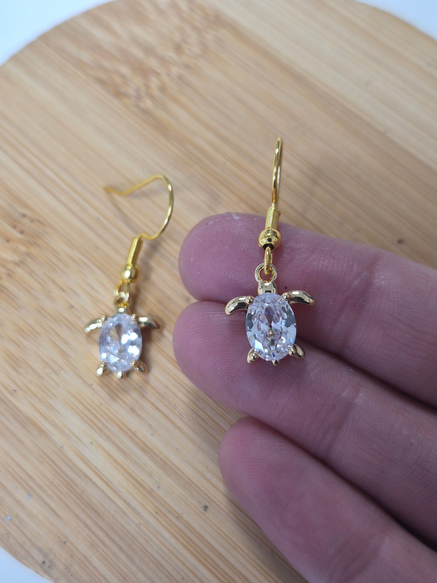 Boucles d'oreilles tortue