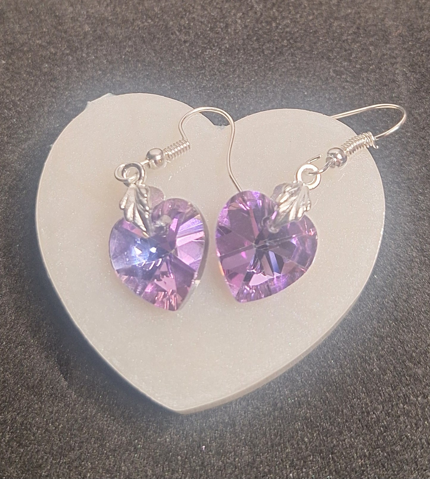 Boucles d'oreilles coeur