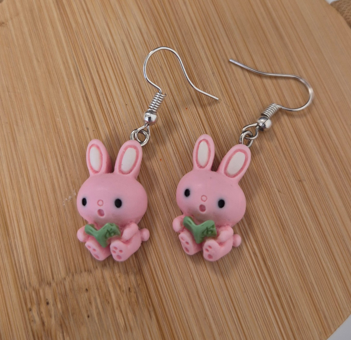 Boucles d'oreilles lapin