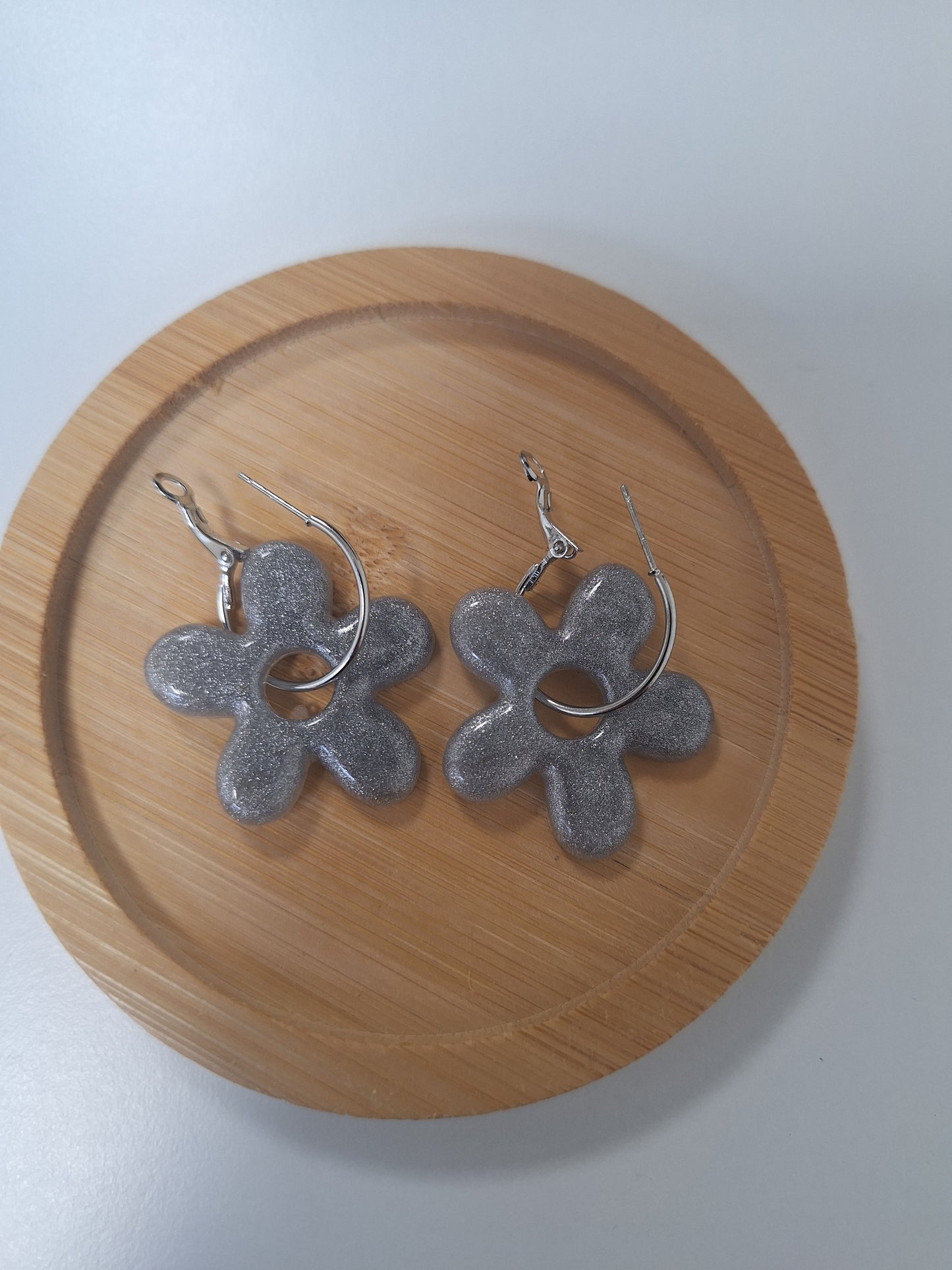 Boucles d oreilles 5 pétales