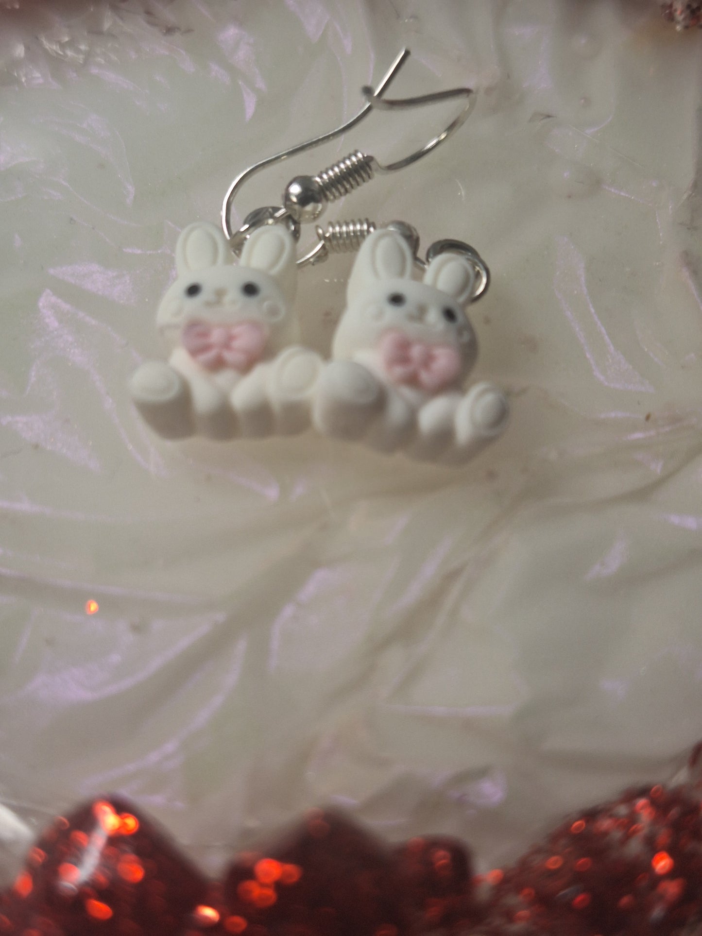 Boucles d'oreilles lapin