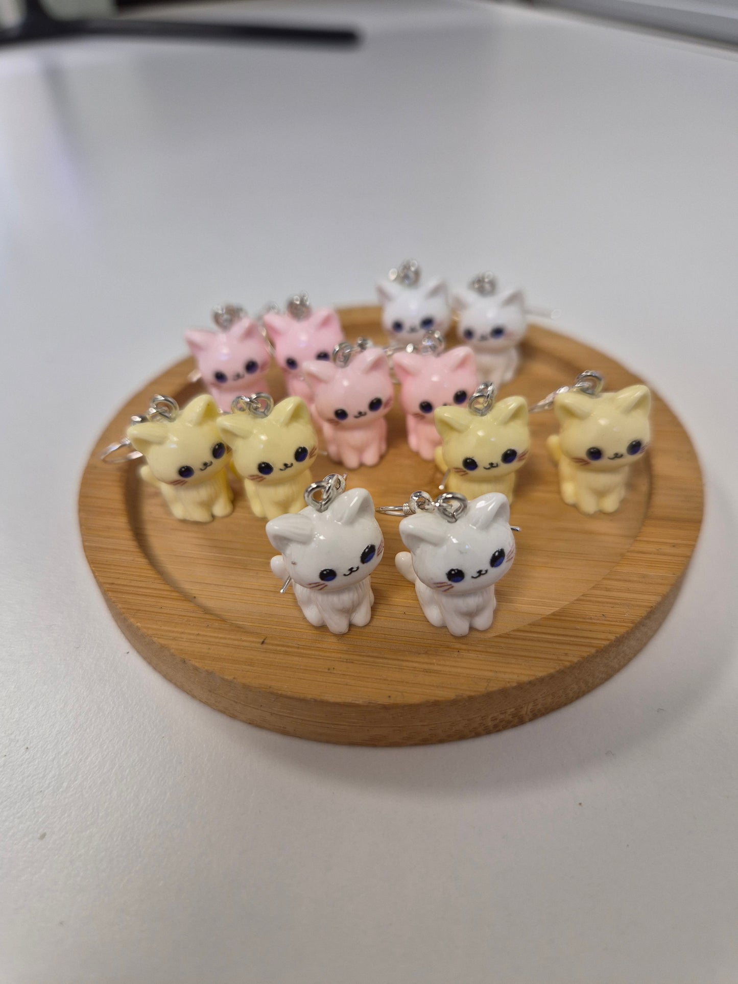 Boucles d'oreilles chat 🐱